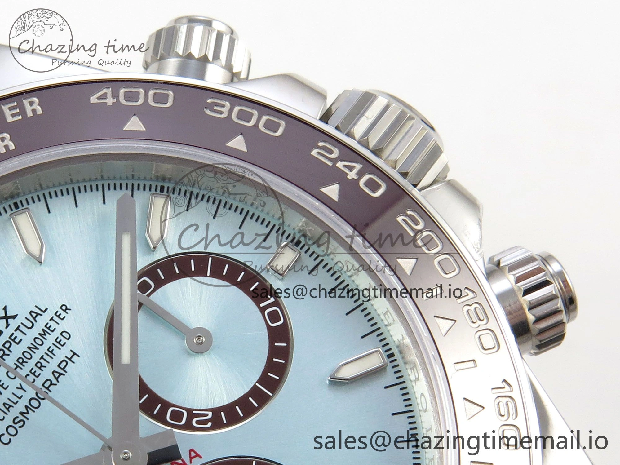 Daytona 126506 VSF 1:1 Best Edition 904L Steel Ice Blue Dial on SS Braclet VS4131 V2 (Weighted) FastDry 328