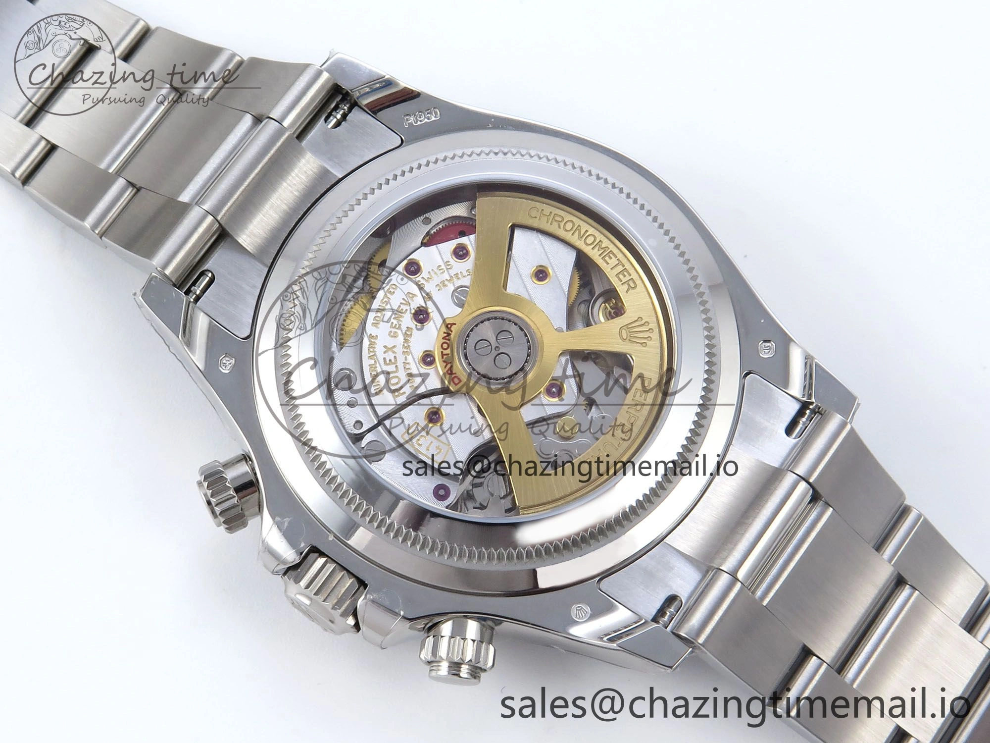Lightweight Daytona 126506 VSF 40mm SS 1:1 Best Edition Ice Blue Stick Dial on SS Bracelet SA4131 Super Clone 918