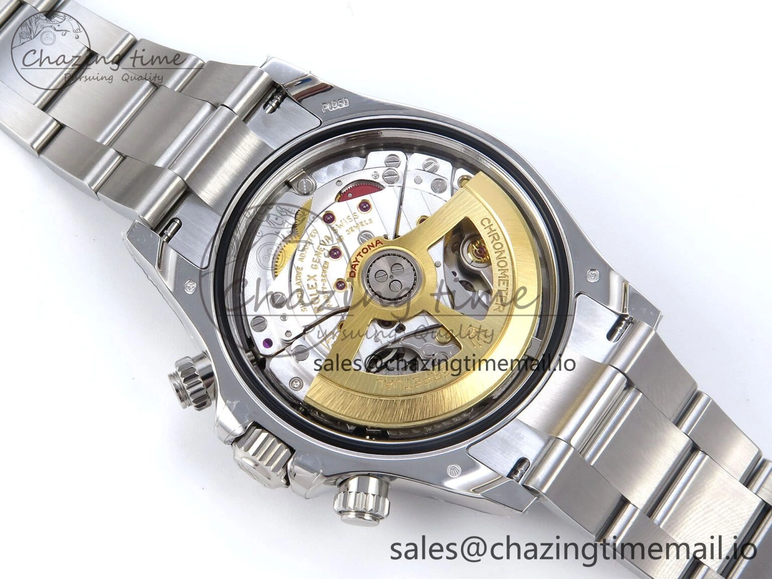 Lightweight Daytona 126506 VSF 40mm SS 1:1 Best Edition Ice Blue Stick Dial on SS Bracelet SA4131 Super Clone 918