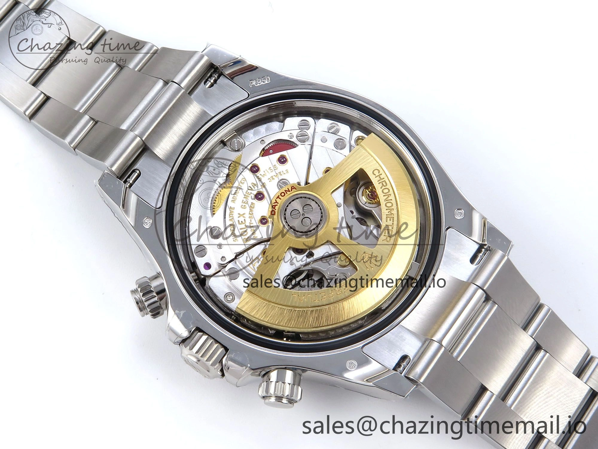 Lightweight Daytona 126506 VSF 40mm SS 1:1 Best Edition Ice Blue Stick Dial on SS Bracelet SA4131 Super Clone 918