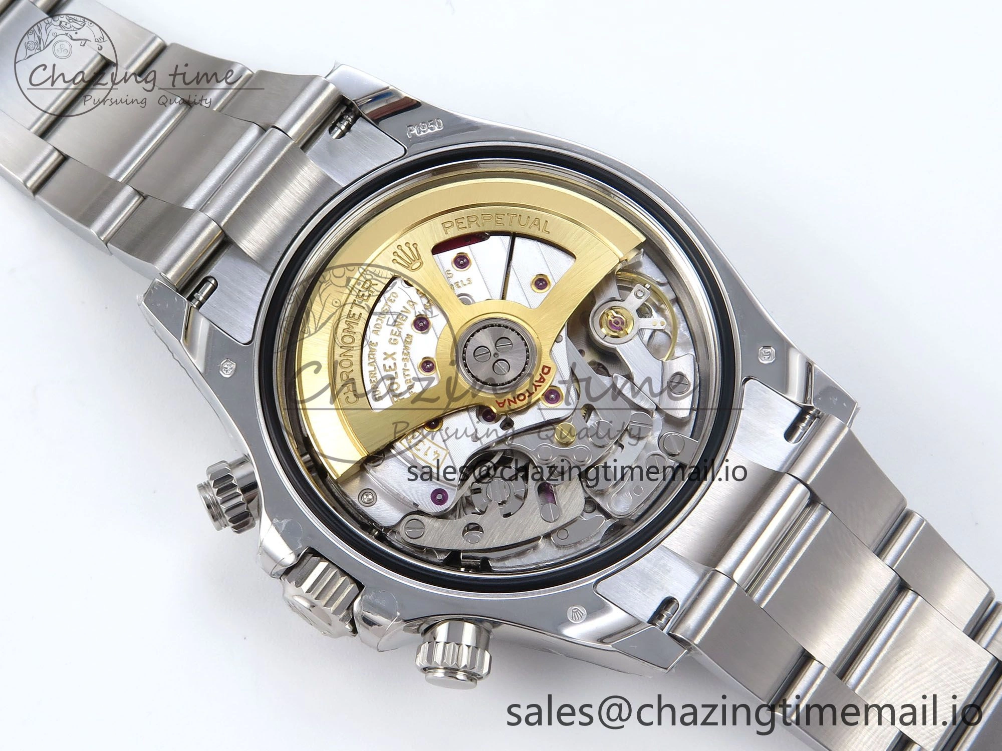 Lightweight Daytona 126506 VSF 40mm SS 1:1 Best Edition Ice Blue Stick Dial on SS Bracelet SA4131 Super Clone 918