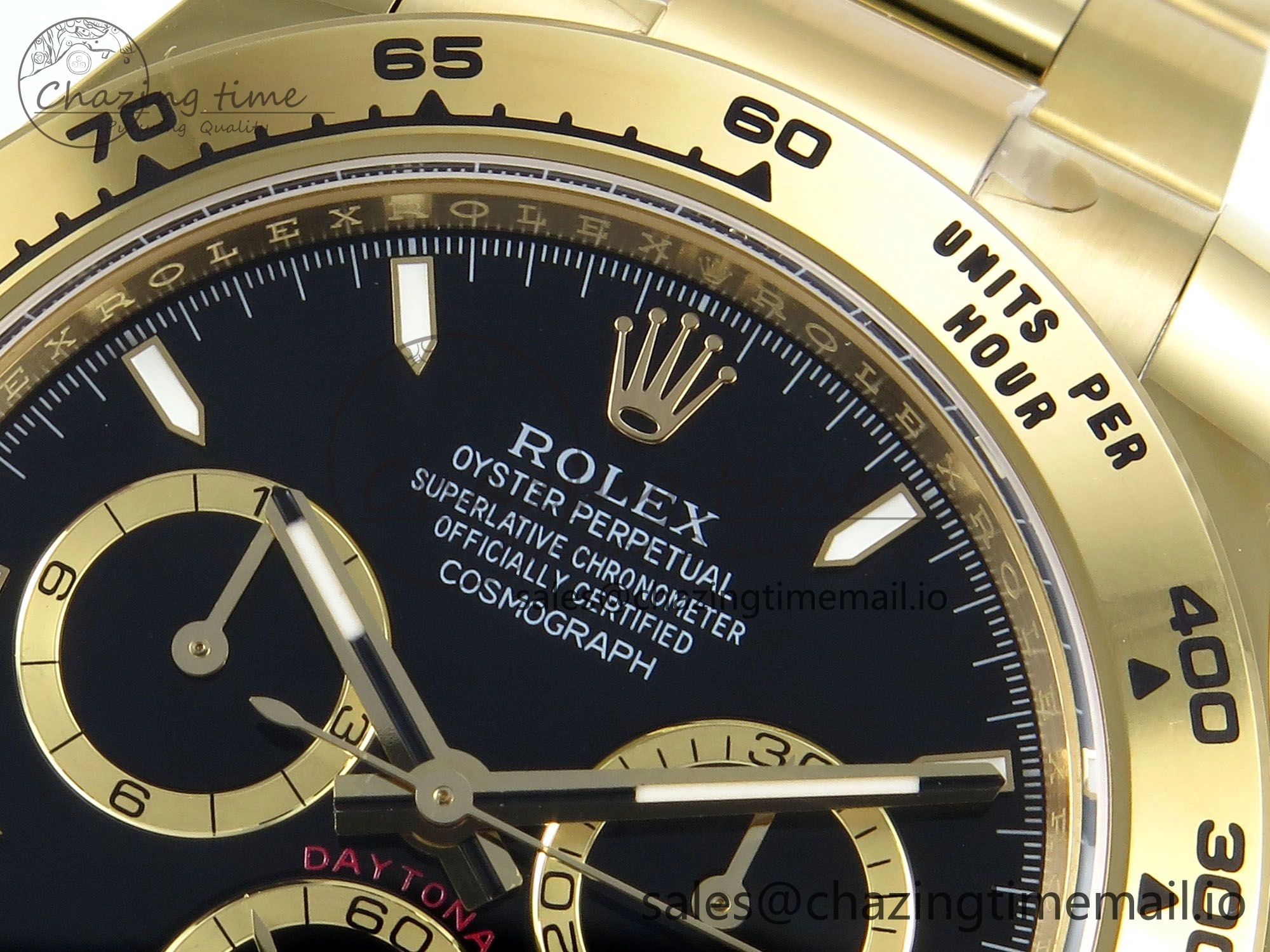 WellDesigned Daytona 126508 APSF 1:1 Best Edition Black Dial on YG Braclet SH 742
