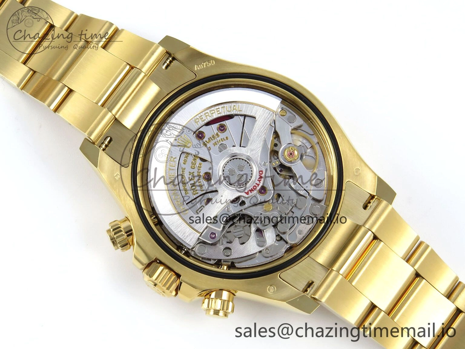 Affordable Daytona 126508 APSF 1:1 Best Edition Black YG Diamonds Dial on YG Braclet SH 741