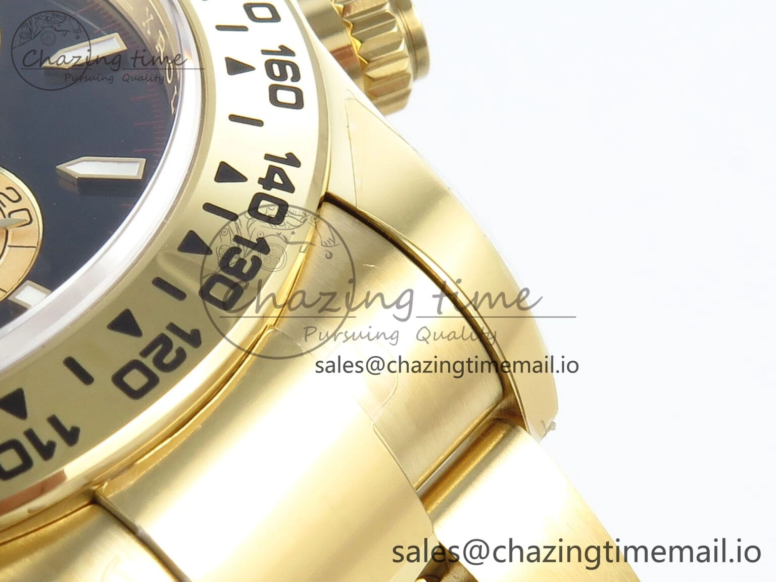 Daytona 126508 APSF 1:1 Best Edition Black YG Stick Dial on YG Braclet SH Comfortable 740