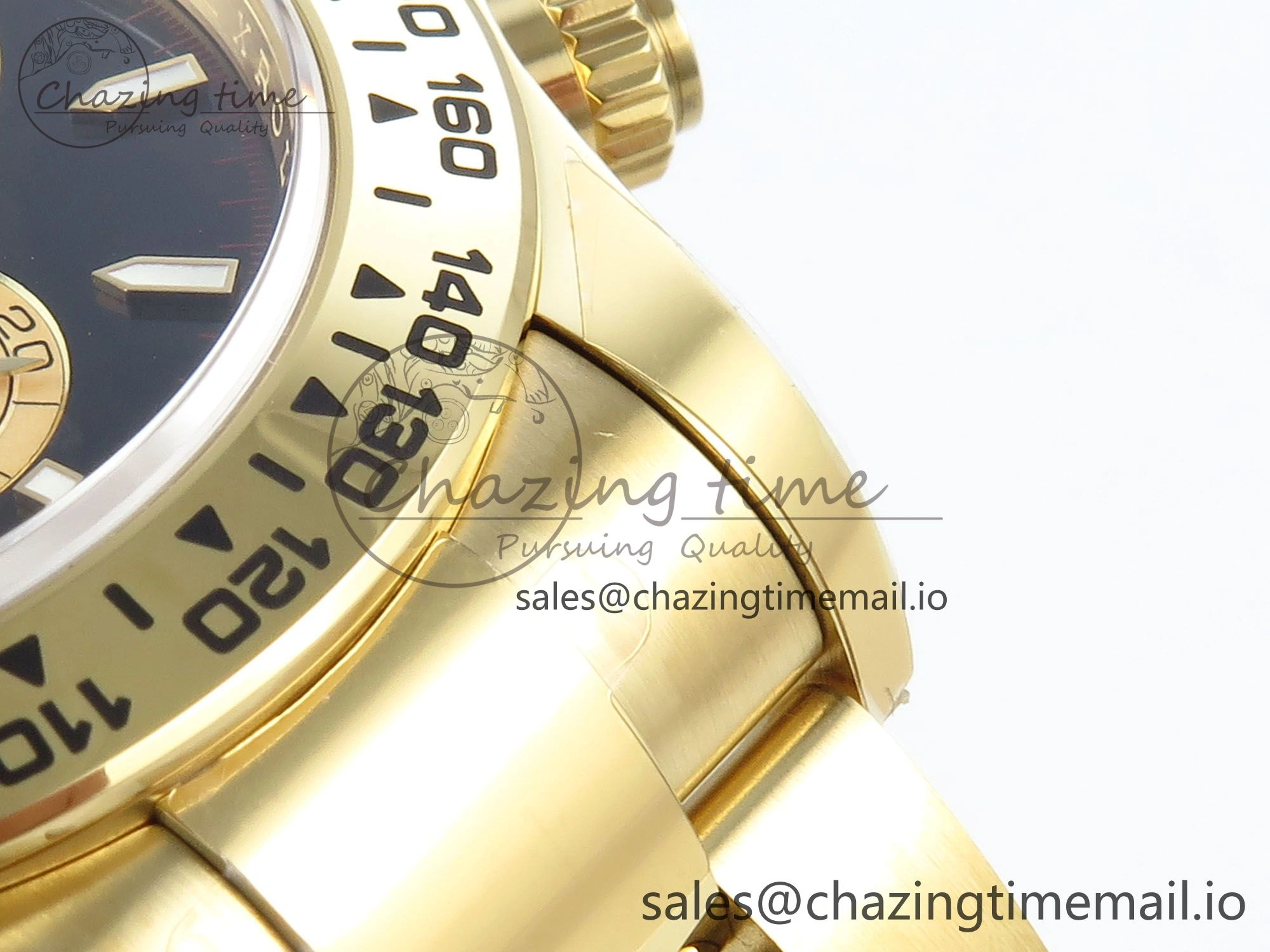 Daytona 126508 APSF 1:1 Best Edition Black YG Stick Dial on YG Braclet SH Comfortable 740