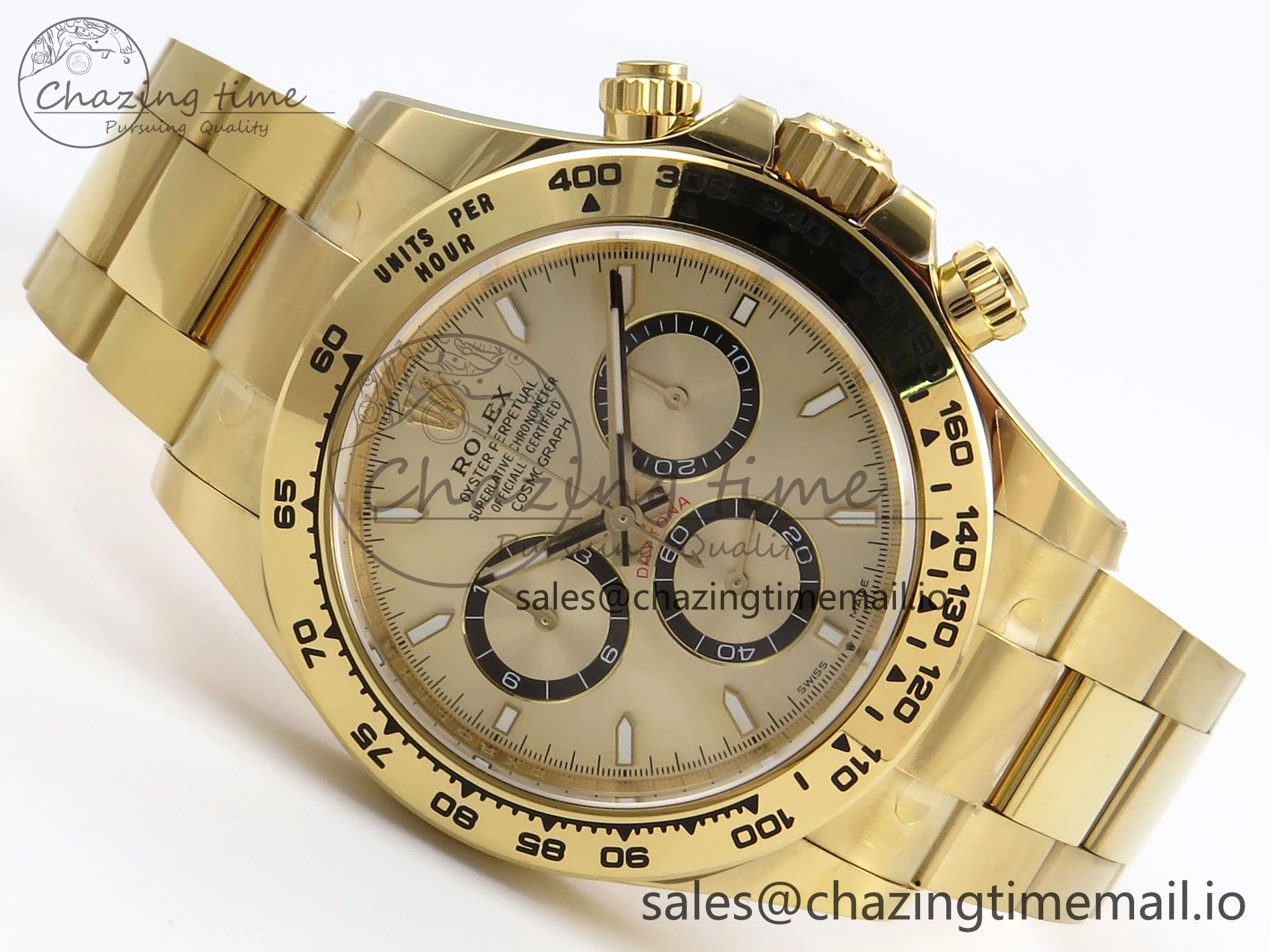 Daytona 126508 APSF 1:1 Best Edition YG Dial on YG Bracelet SH Comfortable 1026