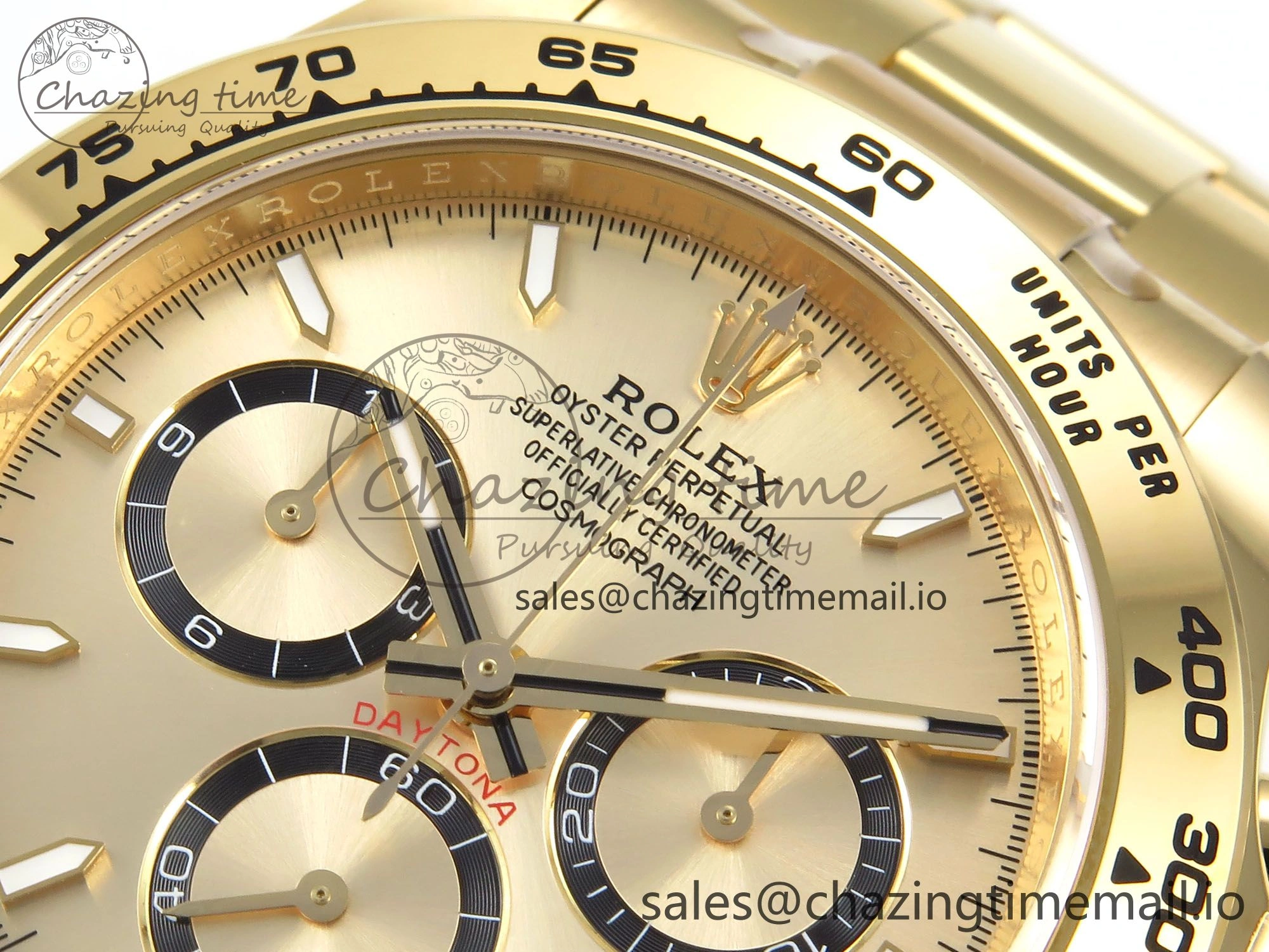 Daytona 126508 APSF 1:1 Best Edition YG Dial on YG Bracelet SH Comfortable 1026