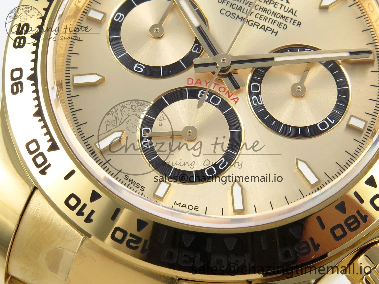 Daytona 126508 APSF 1:1 Best Edition YG Dial on YG Bracelet SH Comfortable 1026
