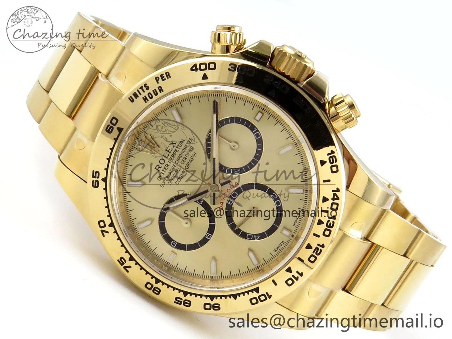 Daytona 126508 APSF 1:1 Best Edition YG Dial on YG Braclet SH WellDesigned 737