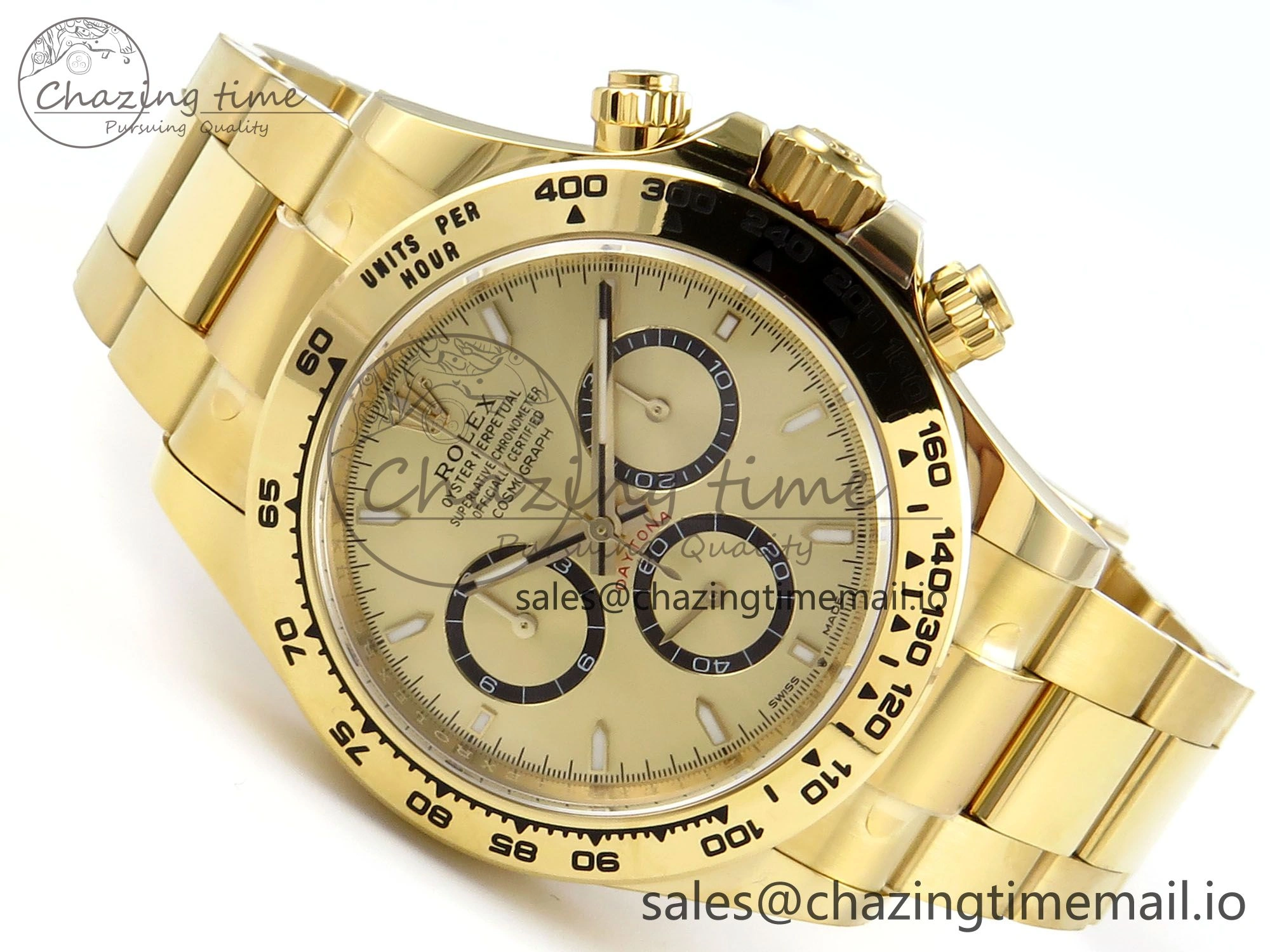 Daytona 126508 APSF 1:1 Best Edition YG Dial on YG Braclet SH WellDesigned 737