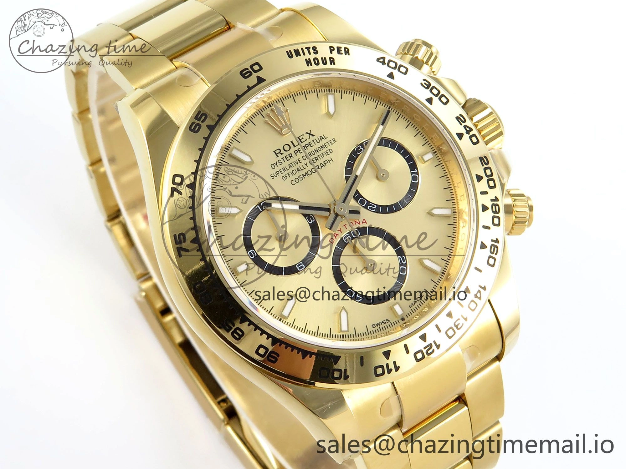 Daytona 126508 APSF 1:1 Best Edition YG Dial on YG Braclet SH WellDesigned 737