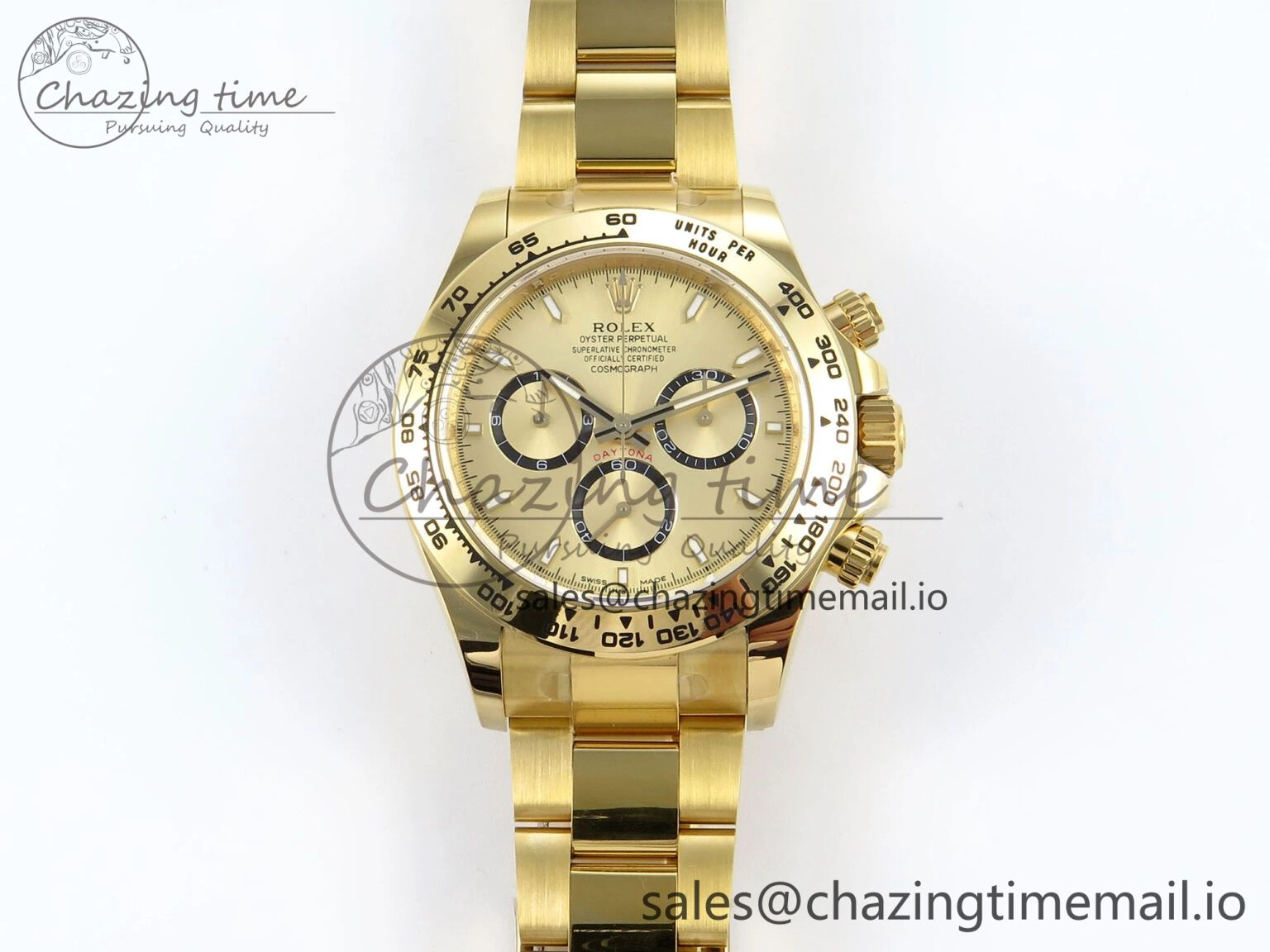 Daytona 126508 APSF 1:1 Best Edition YG Dial on YG Braclet SH WellDesigned 737
