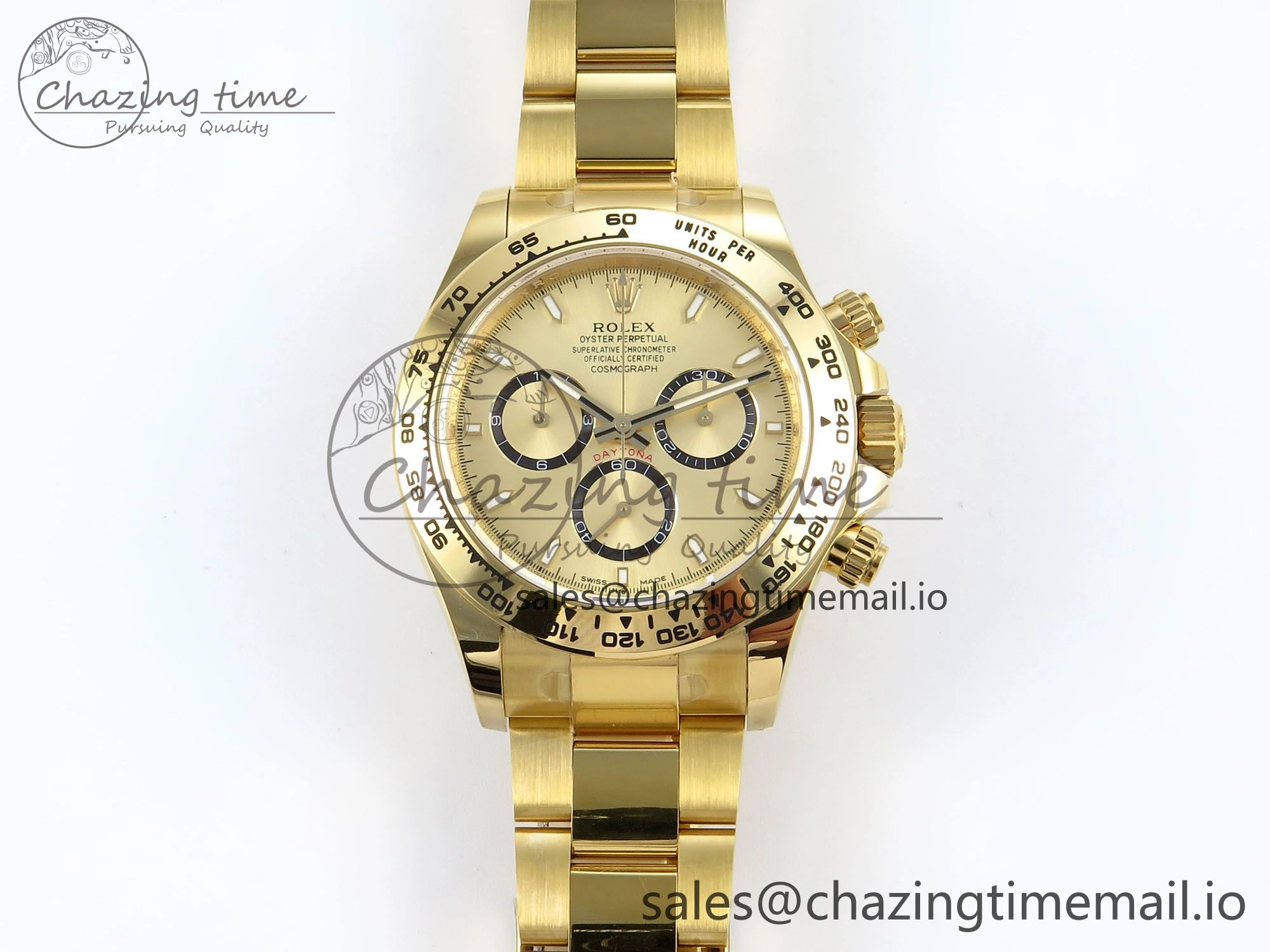 Daytona 126508 APSF 1:1 Best Edition YG Dial on YG Braclet SH WellDesigned 737