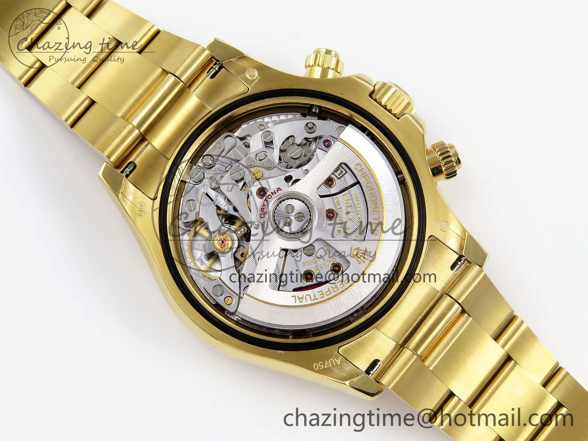 Daytona 126508 QF 1:1 Best Edition Black Dial on YG Braclet SH4131 V SoftTouch 1315