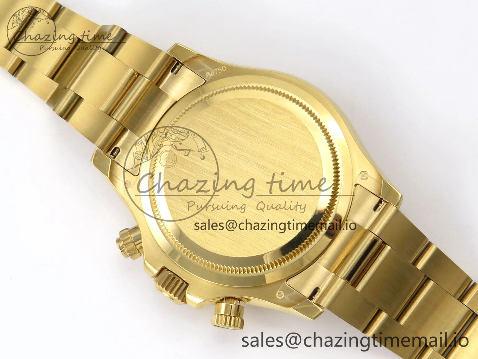 SunProtective Daytona 126508 QF 1:1 Best Edition Black YG Dial on YG Bracelet SH4131 V6 (Gain Weight） 1084