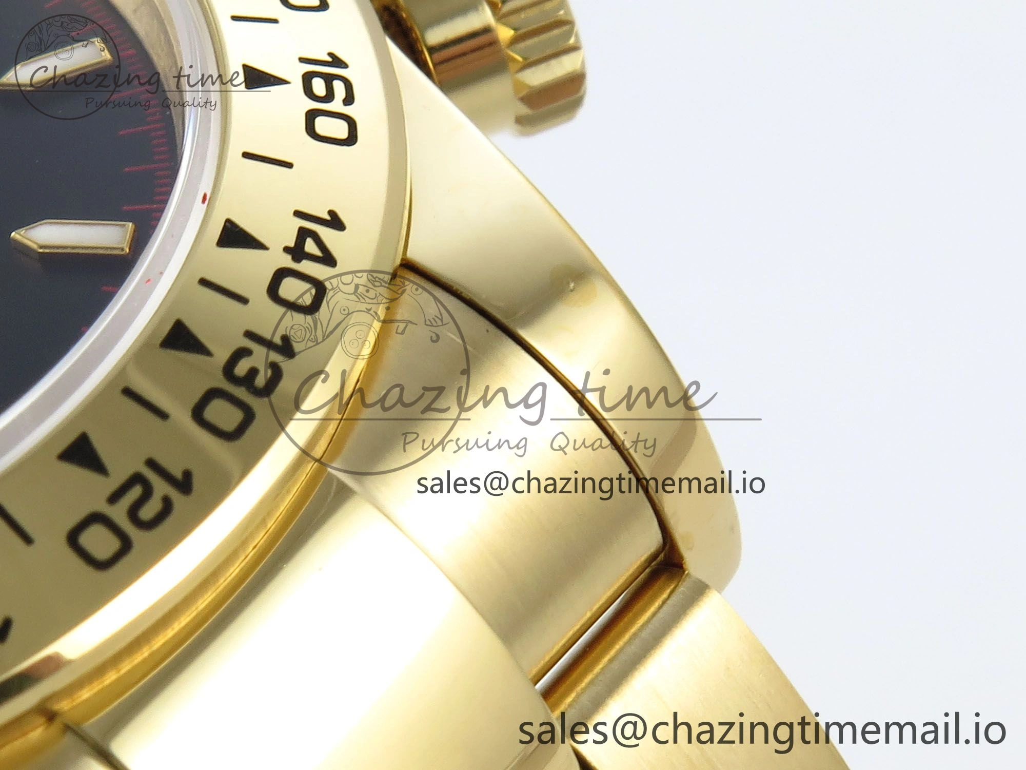 Daytona 126508 QF 1:1 Best Edition Black YG Dial on YG Braclet SH4131 V Vibrant 709