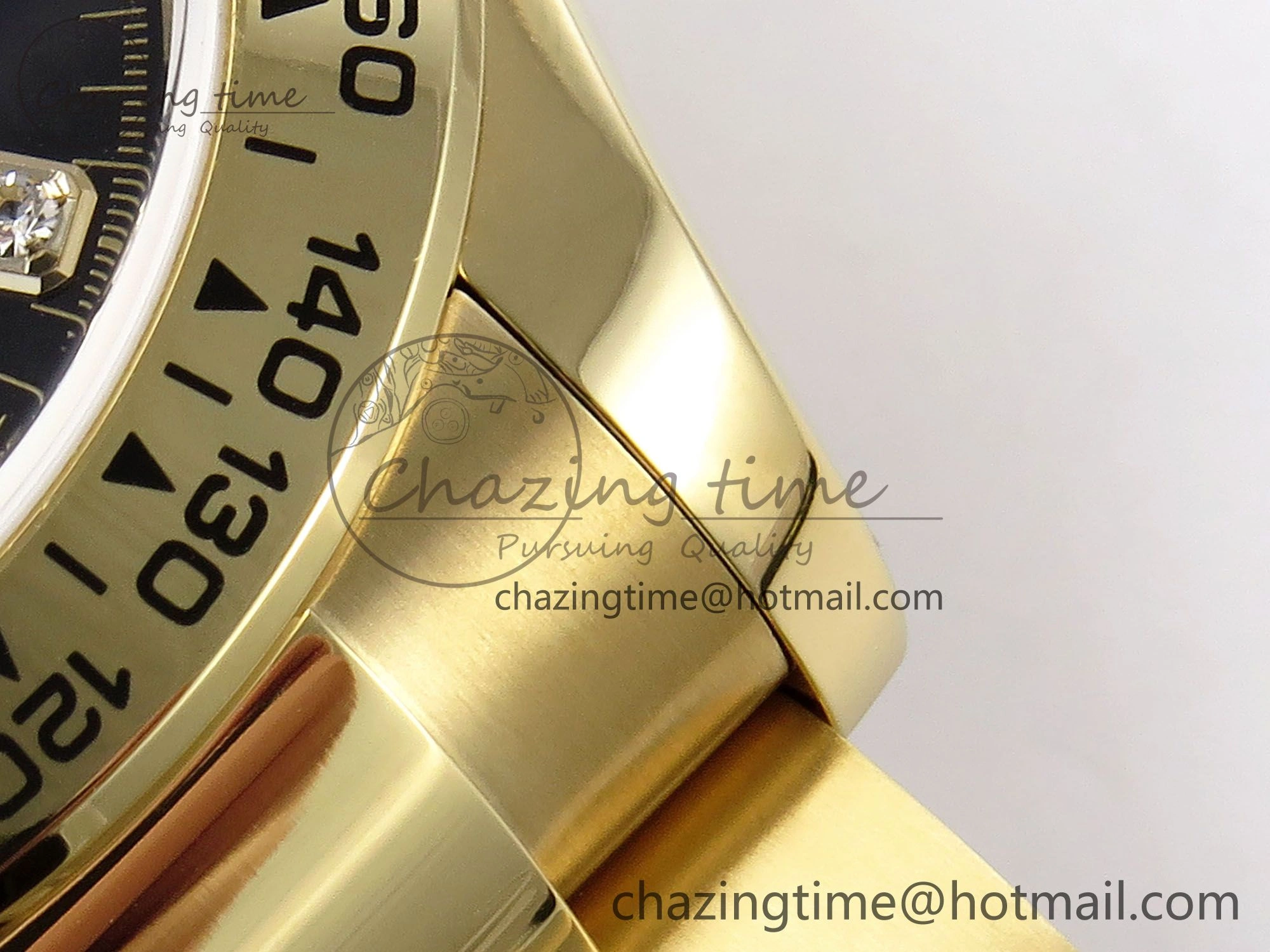 ZeroBulk Daytona 126508 QF 1:1 Best Edition Black YG Diamonds Dial on YG Braclet SH4131 V 1314