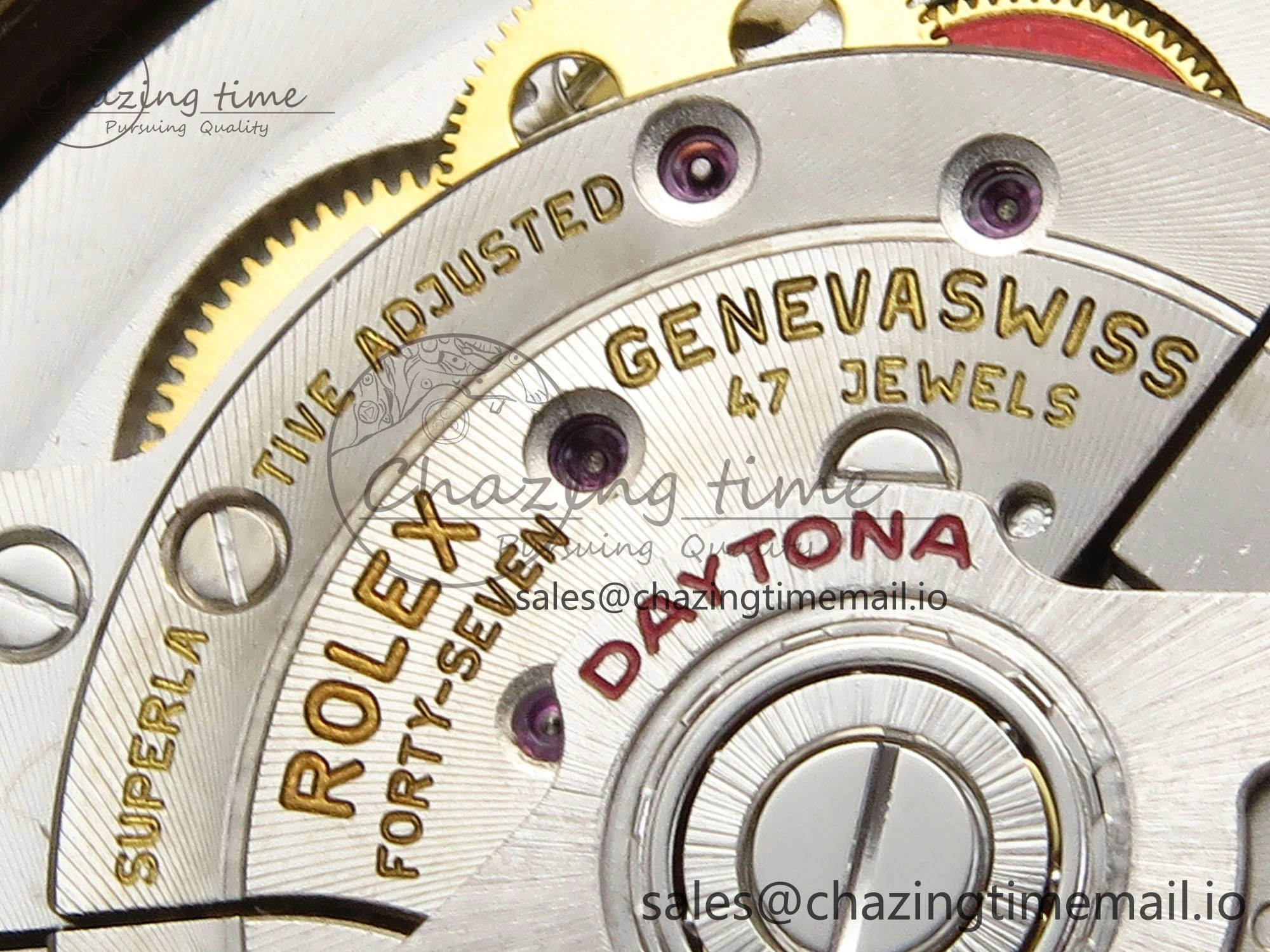 Effortless Daytona 126508 QF 1:1 Best Edition Black YG Diamonds Dial on YG Braclet SH4131 V 710