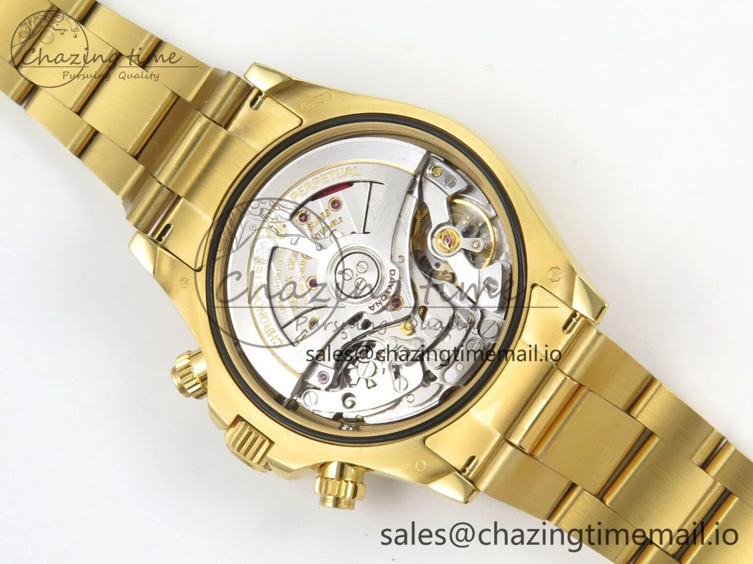 Daytona 126508 QF 1:1 Best Edition Green Dial Stick Markers On YG Bracelet SH4131 V6（Gain Weight） GoAnywhere 109