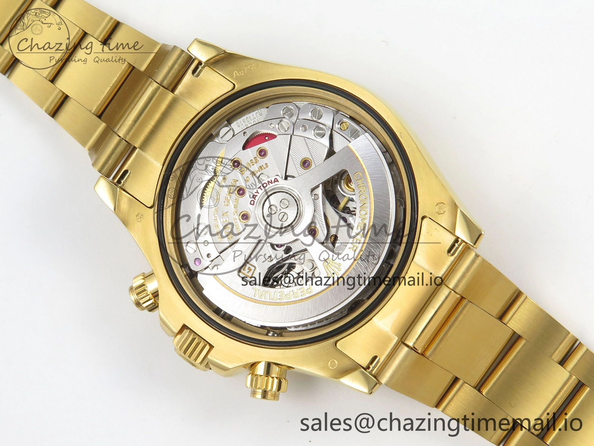 Daytona 126508 QF 1:1 Best Edition Green Dial Stick Markers On YG Bracelet SH4131 V6（Gain Weight） GoAnywhere 109