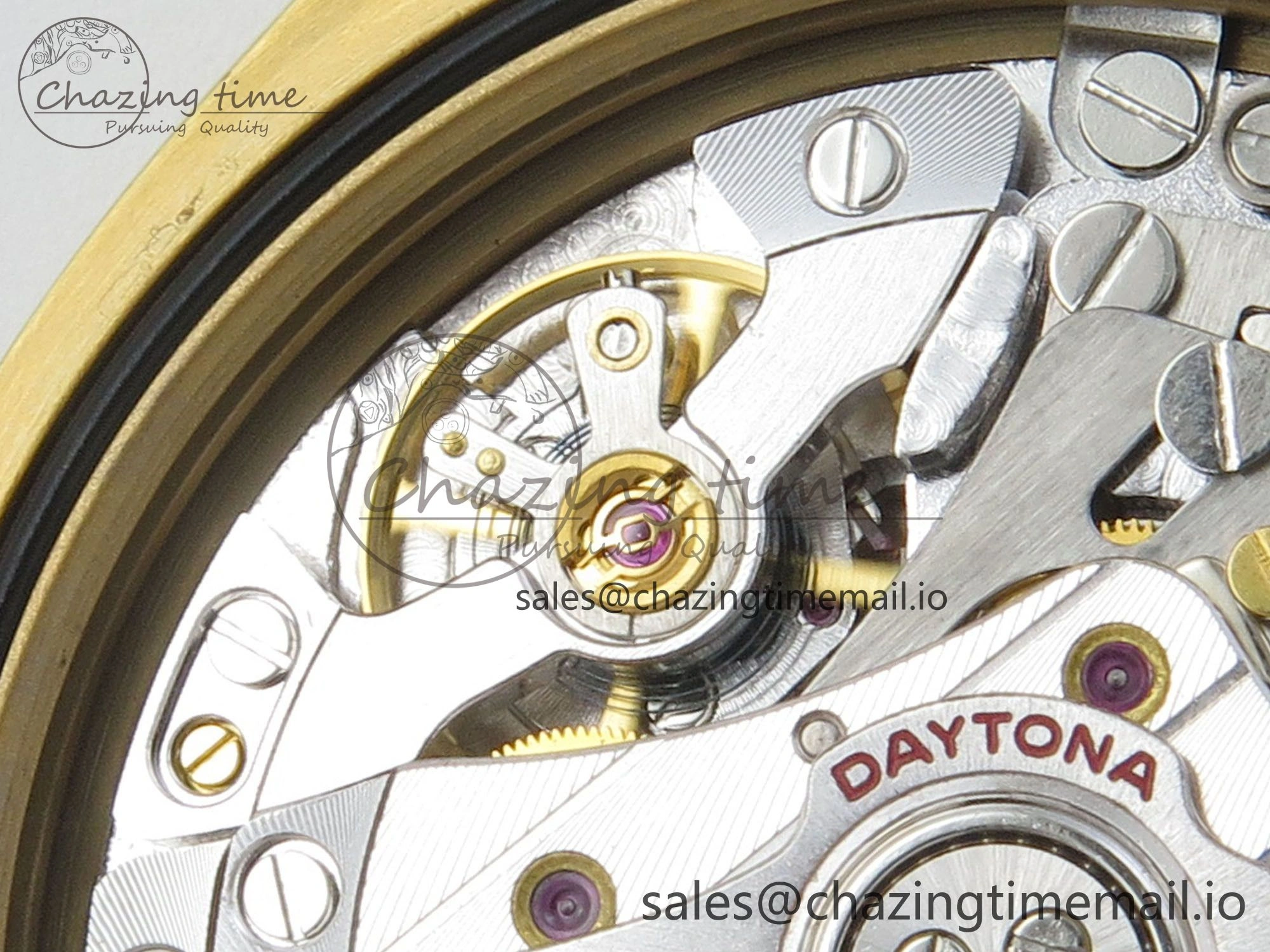 Daytona 126508 QF 1:1 Best Edition Green Dial Stick Markers On YG Bracelet SH4131 V6（Gain Weight） GoAnywhere 109