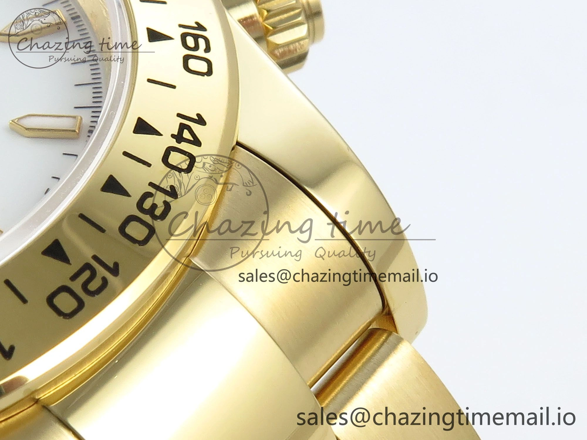 Elegant Daytona 126508 QF 1:1 Best Edition White Dial on YG Braclet SH4131 V 711