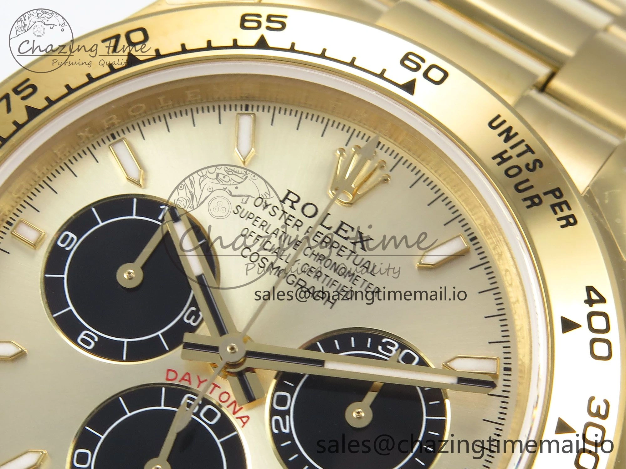 Original Daytona 126508 QF 1:1 Best Edition YG Dial on YG Bracelet SH4131 V6 (Gain Weight） 1006