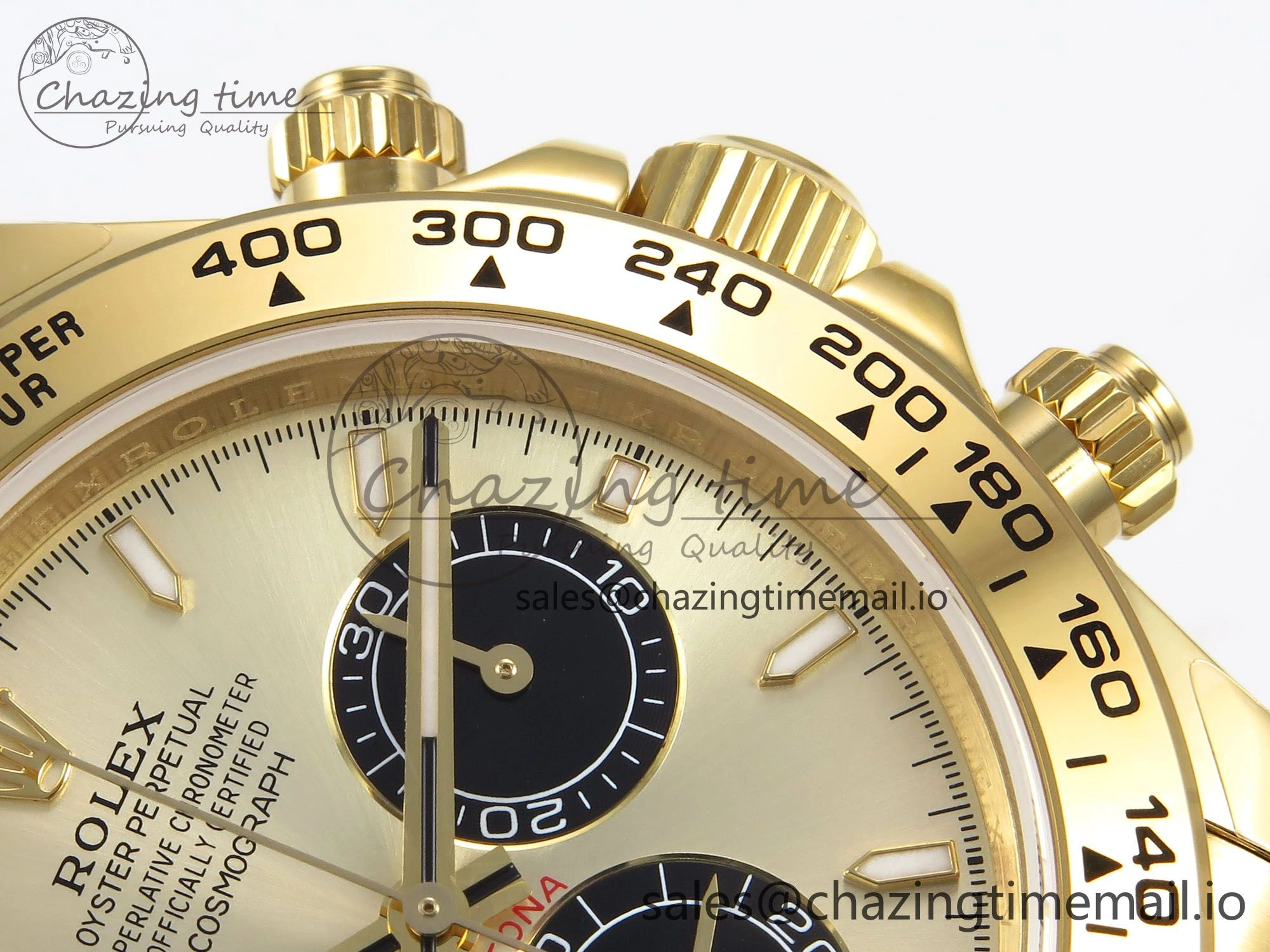 Original Daytona 126508 QF 1:1 Best Edition YG Dial on YG Bracelet SH4131 V6 (Gain Weight） 1006