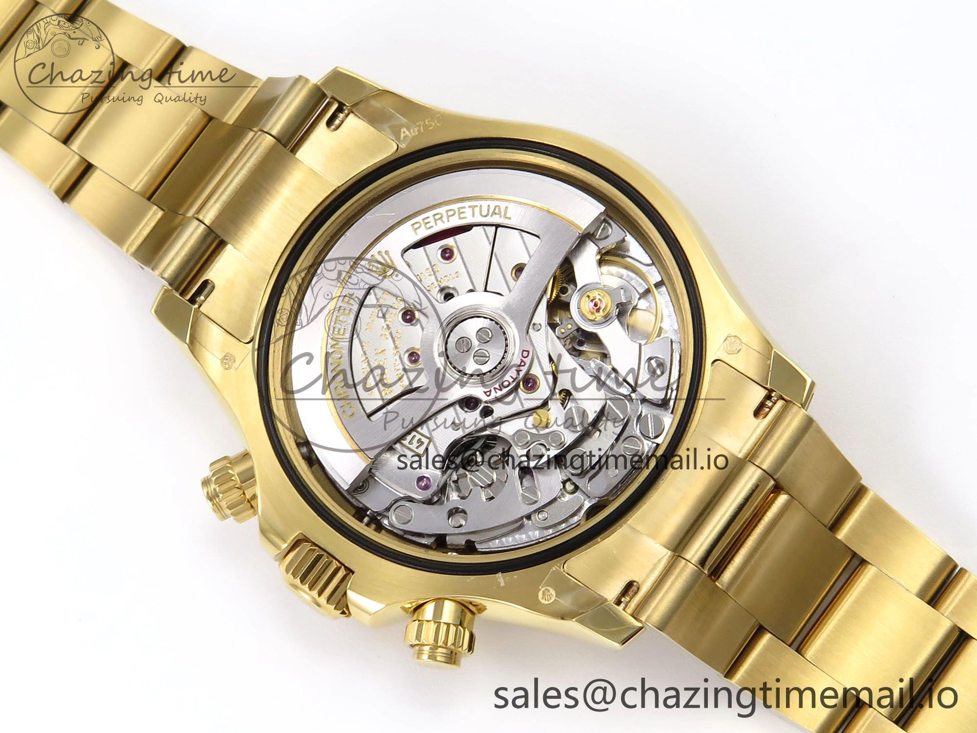 Original Daytona 126508 QF 1:1 Best Edition YG Dial on YG Bracelet SH4131 V6 (Gain Weight） 1006