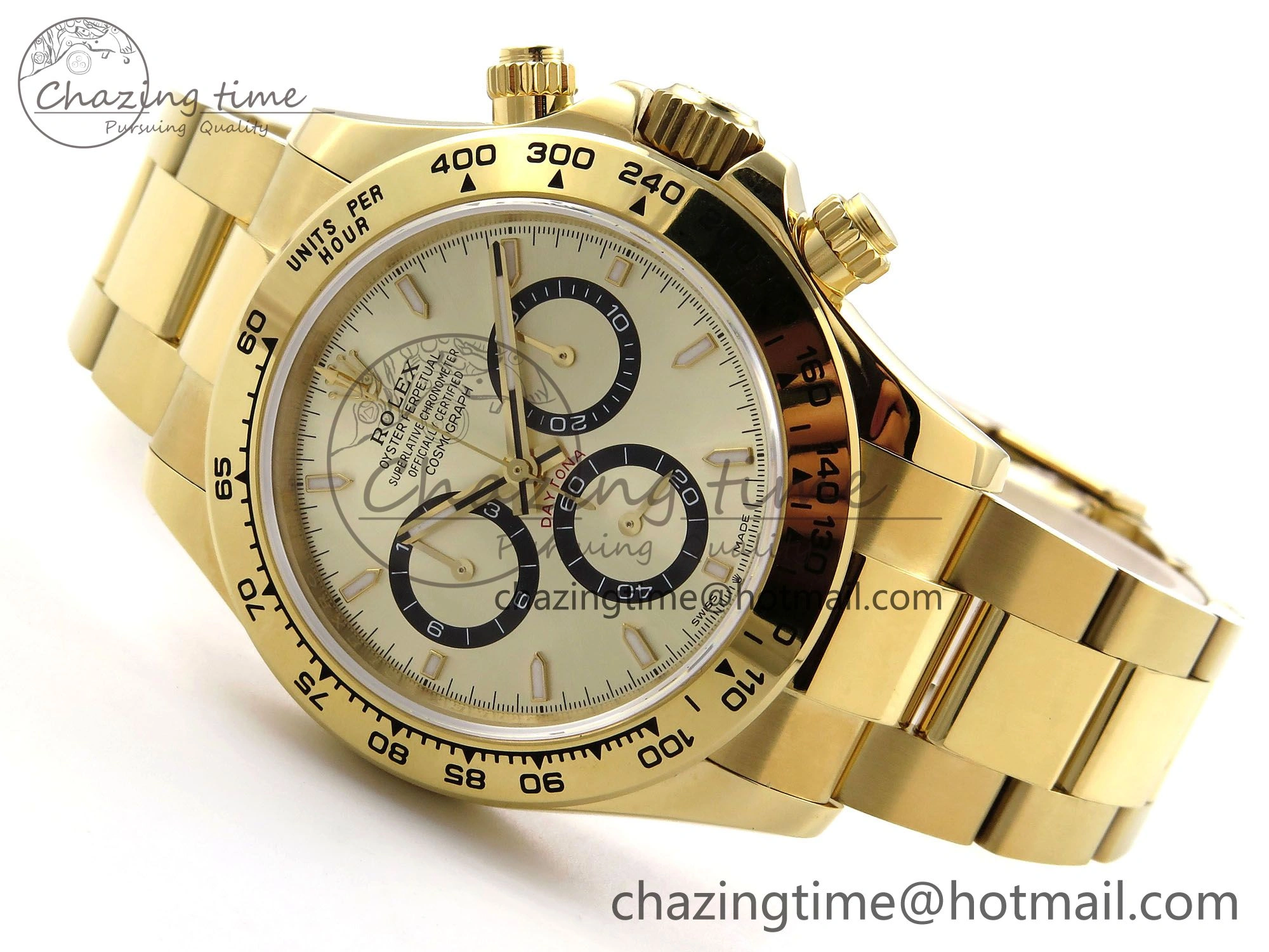 MoistureWicking Daytona 126508 QF 1:1 Best Edition YG Dial on YG Braclet SH4131 V 1311