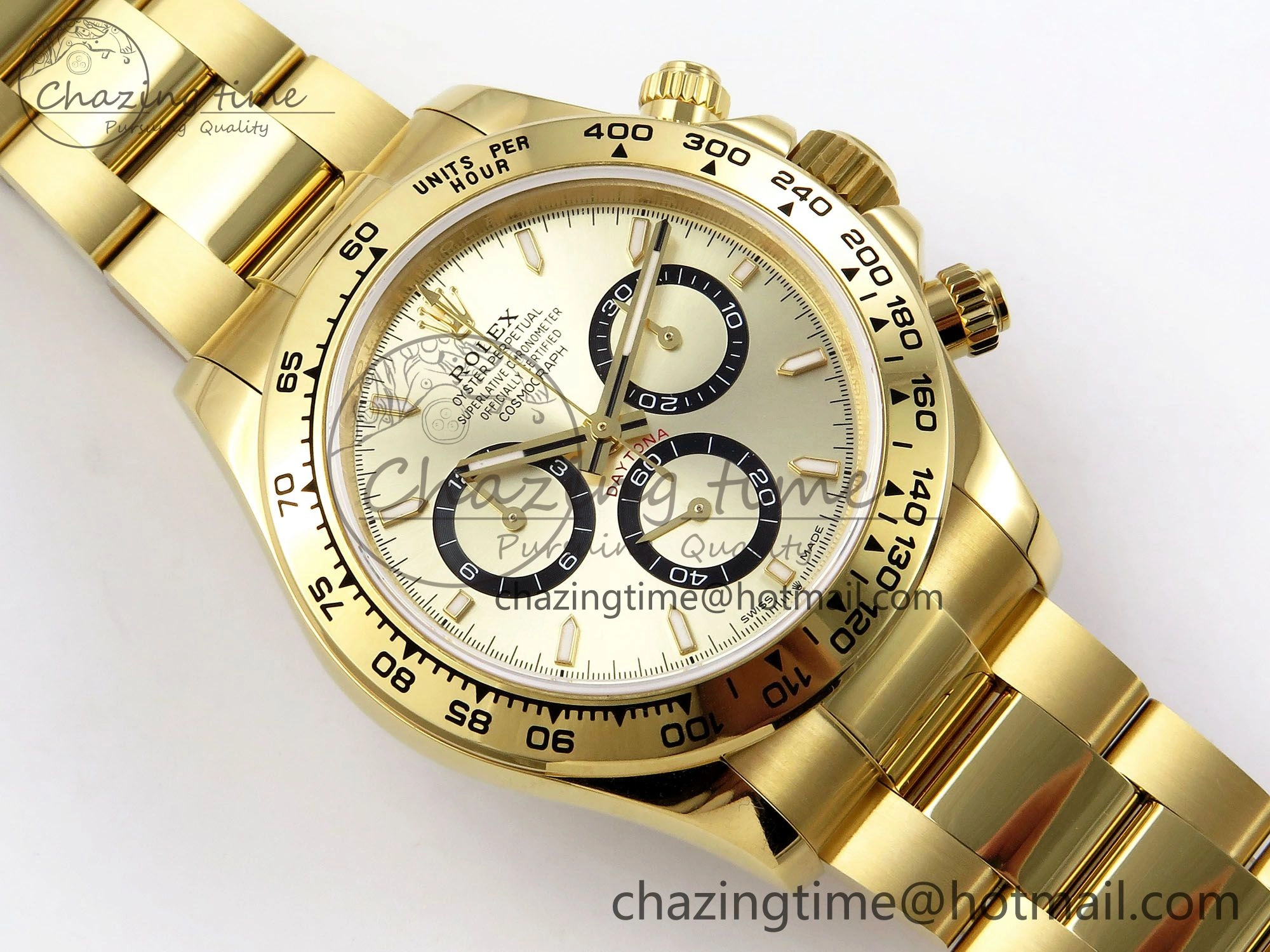 MoistureWicking Daytona 126508 QF 1:1 Best Edition YG Dial on YG Braclet SH4131 V 1311