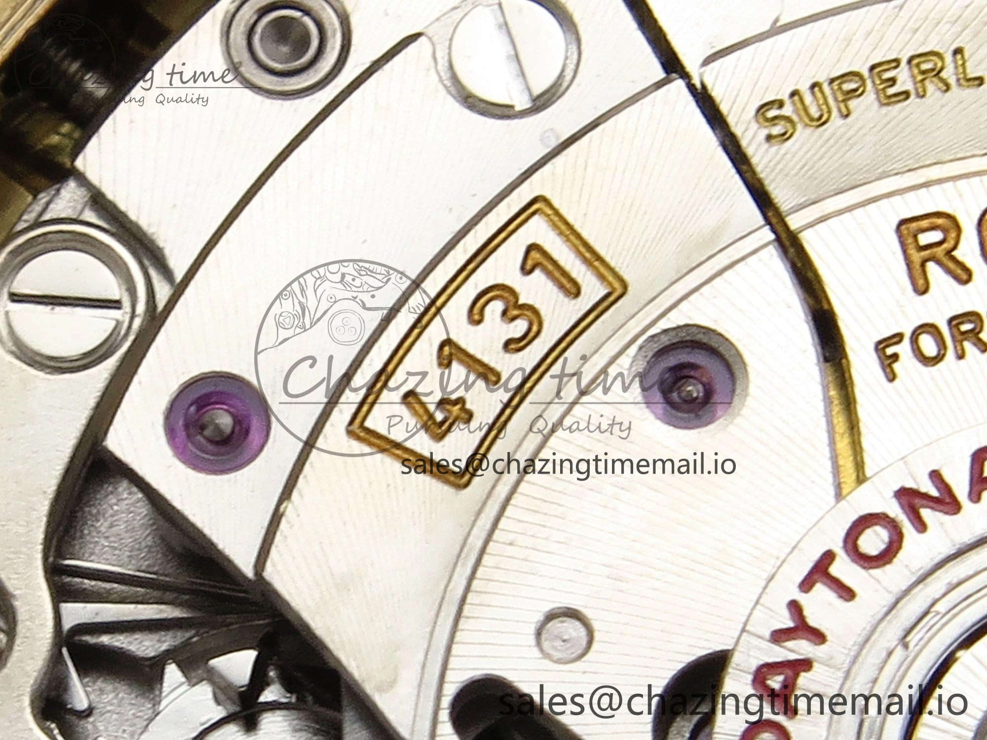 Daytona 126508 QF 1:1 Best Edition YG Dial on YG Braclet SH4131 V Compact 707