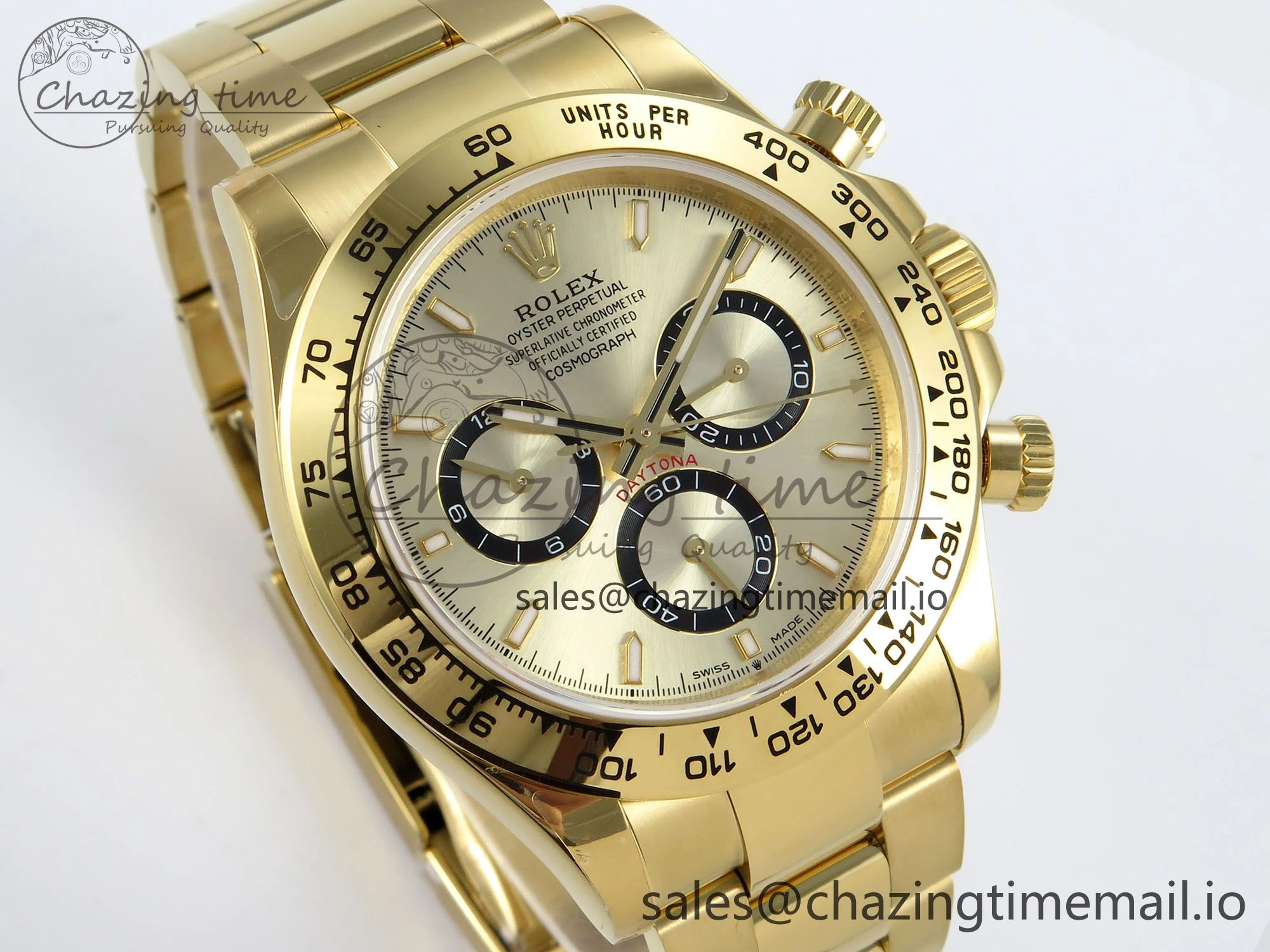 Daytona 126508 QF 1:1 Best Edition YG Dial on YG Braclet SH4131 V Compact 707