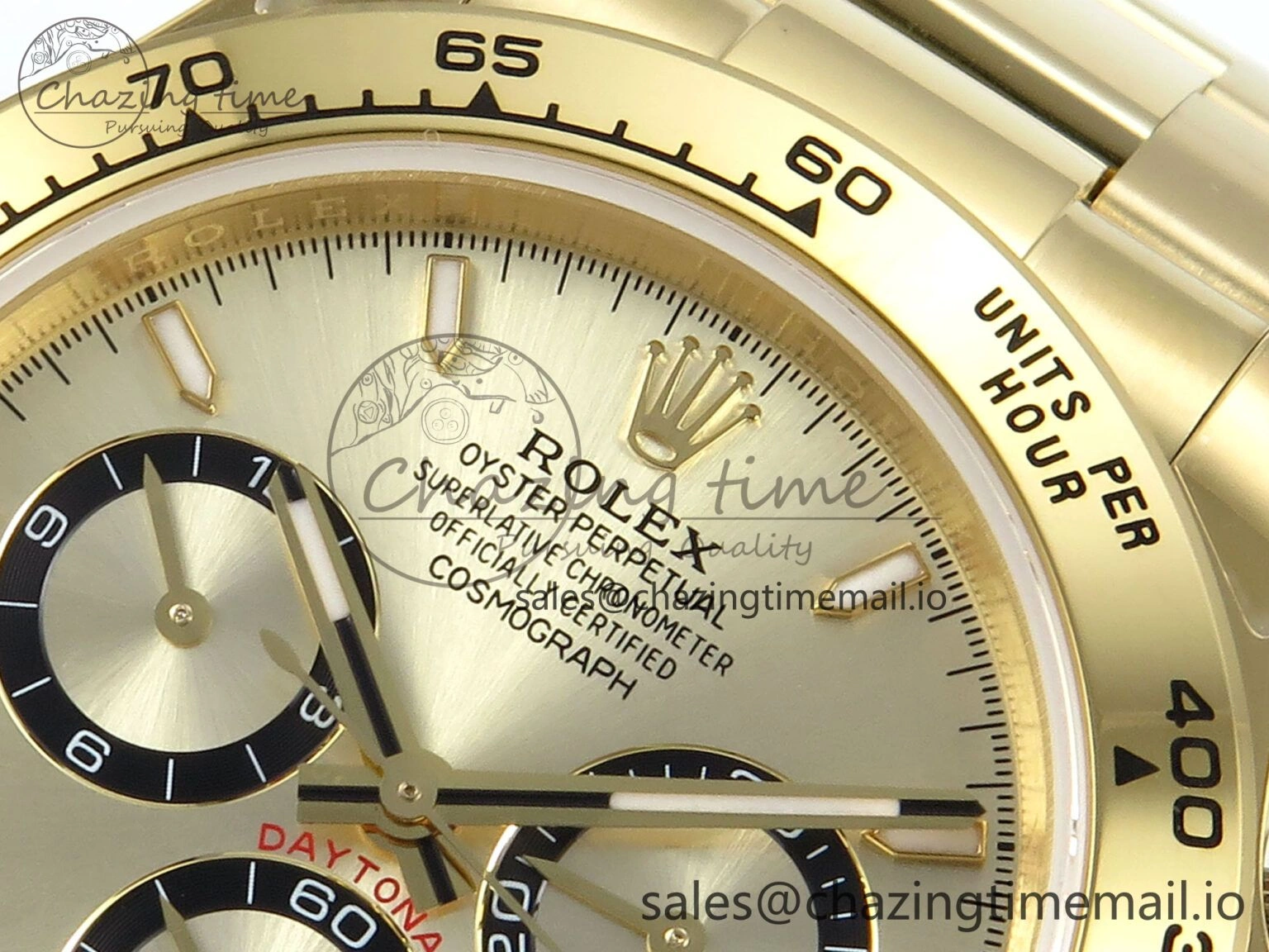 Daytona 126508 QF 1:1 Best Edition YG Dial on YG Braclet SH4131 V Compact 707