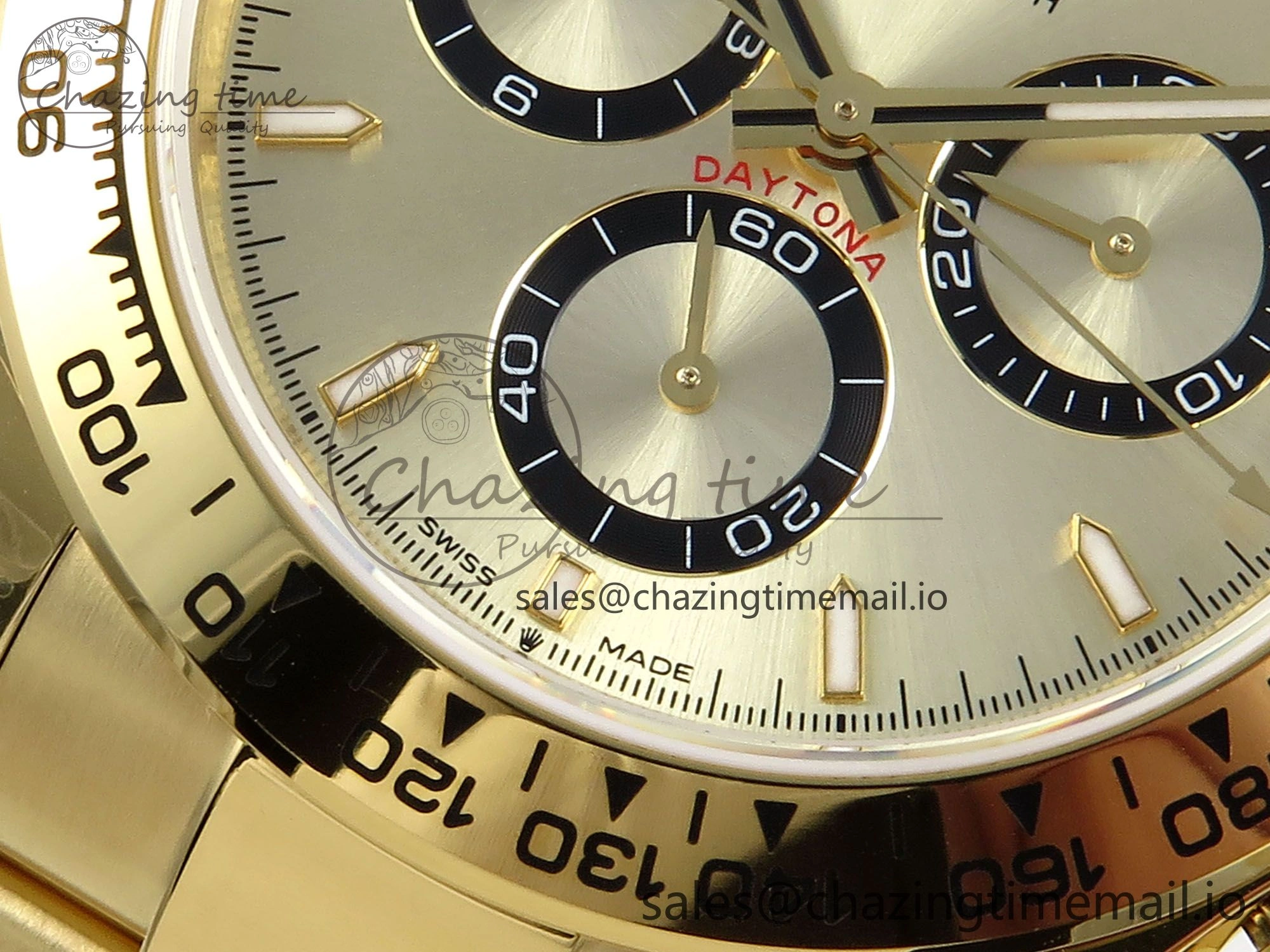 Daytona 126508 QF 1:1 Best Edition YG Dial on YG Braclet SH4131 V Compact 707