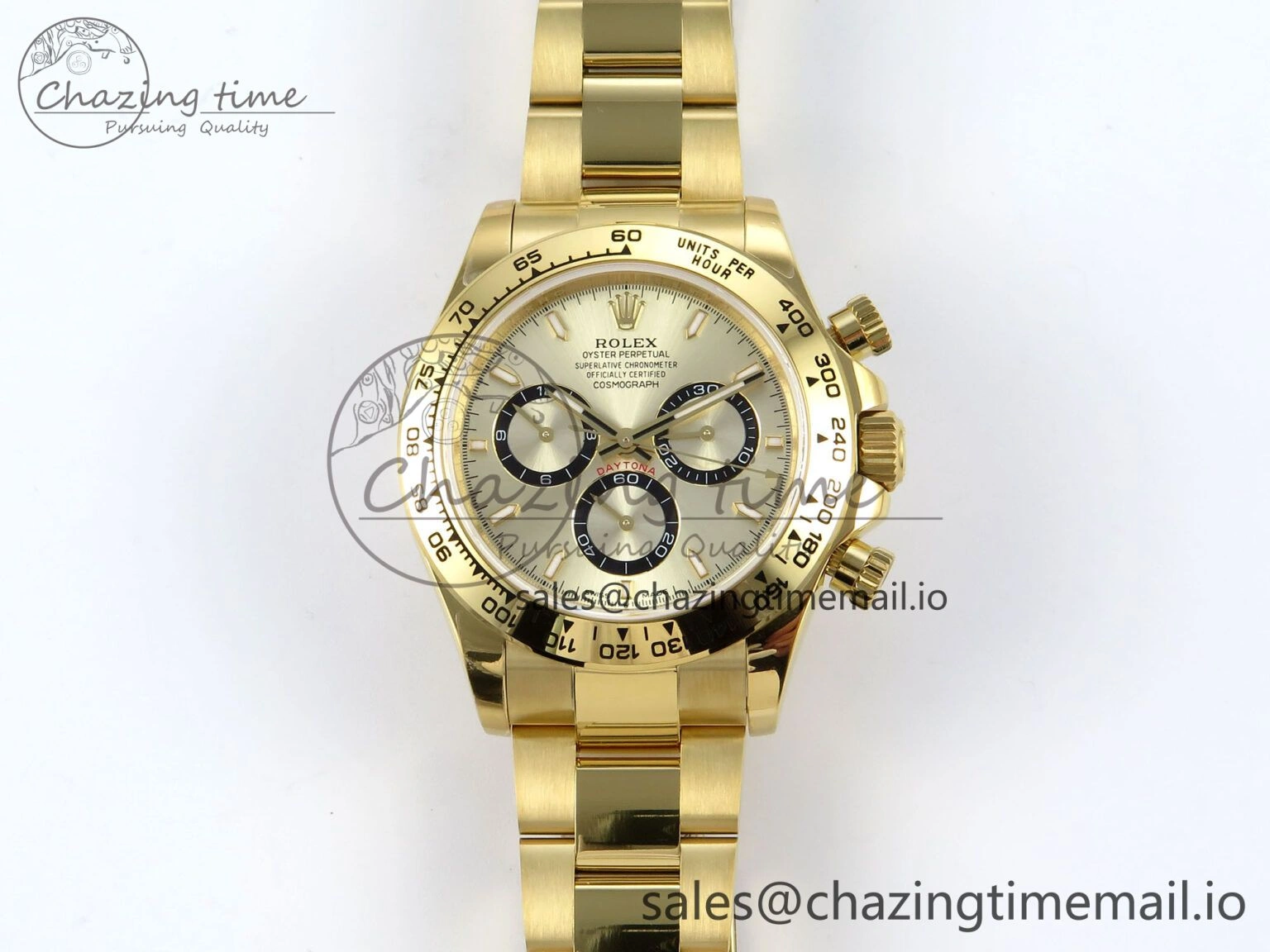 Daytona 126508 QF 1:1 Best Edition YG Dial on YG Braclet SH4131 V Compact 707