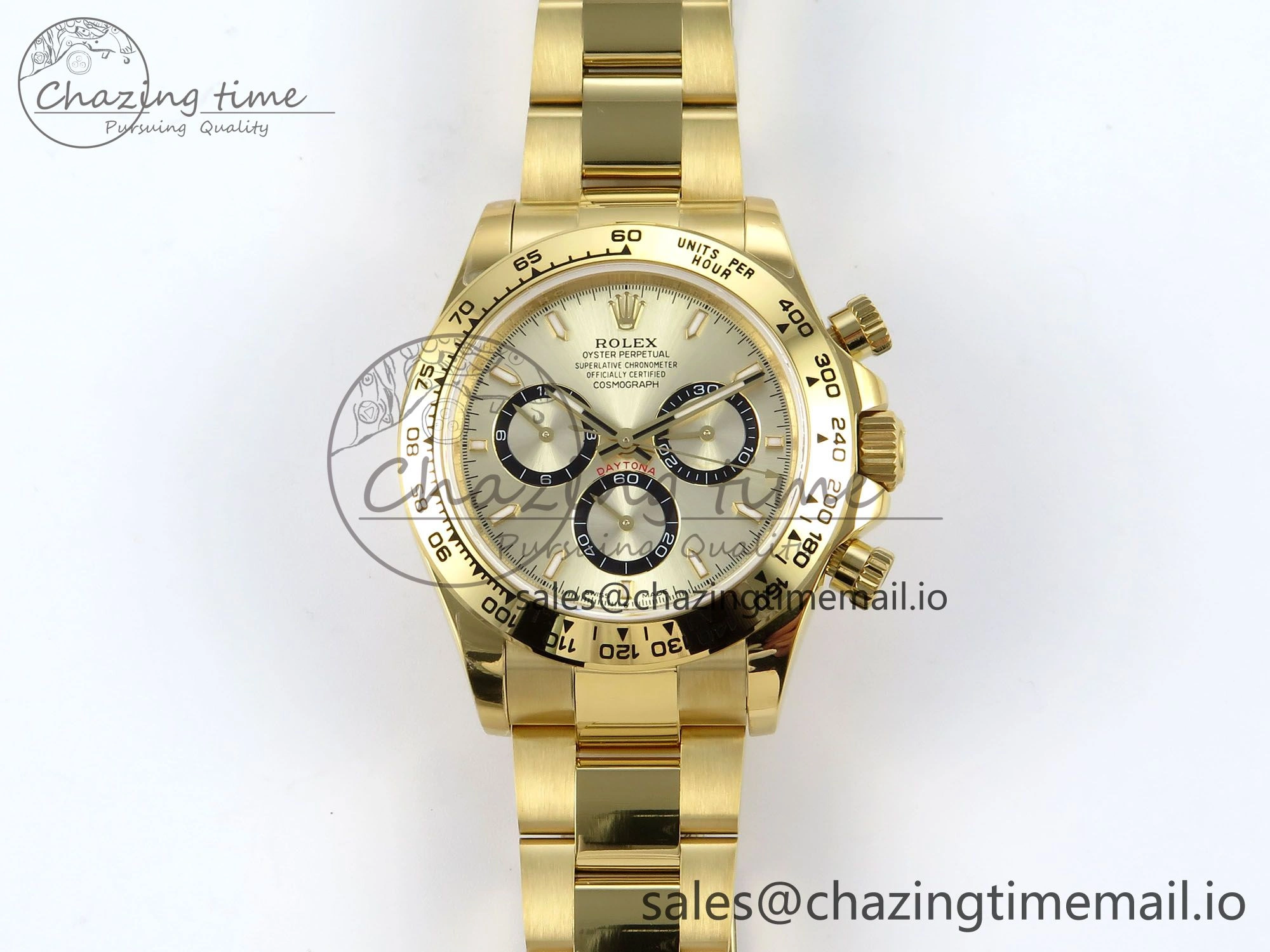 Daytona 126508 QF 1:1 Best Edition YG Dial on YG Braclet SH4131 V Compact 707