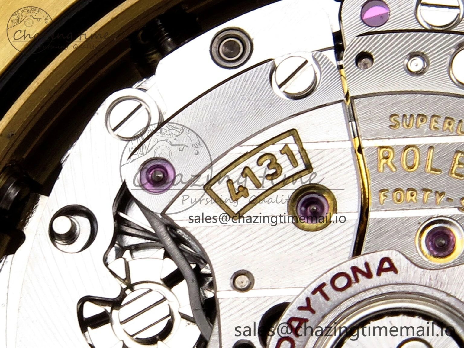 Daytona 126508 QF 1:1 Best Edition YG Black Dial on YG Bracelet SH4131 V6 (Gain Weight） TravelReady 1008