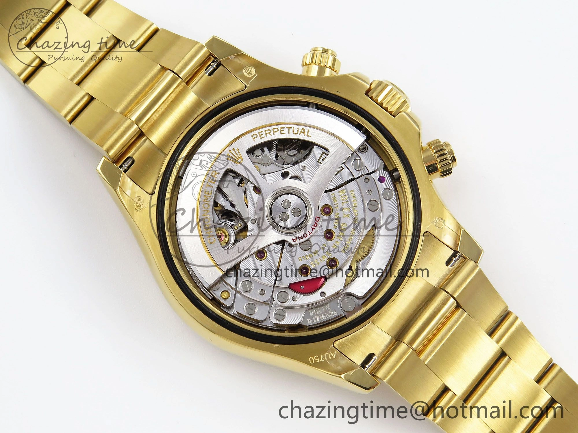 Neat Daytona 126508 QF 1:1 Best Edition YG Black Dial on YG Braclet SH4131 V 1313