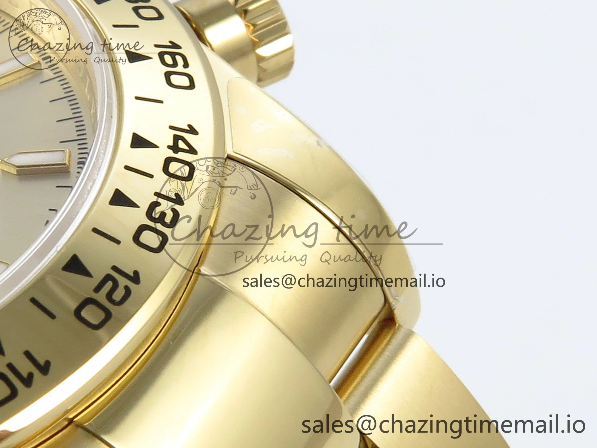 Sustainable Daytona 126508 QF 1:1 Best Edition YG Black Dial on YG Braclet SH4131 V 708