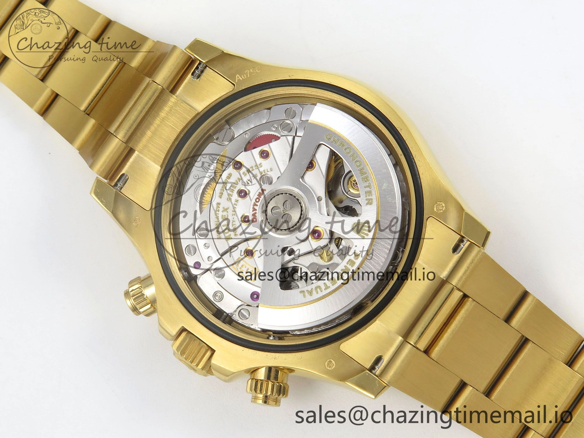 Daytona 126508 SWF 1:1 Best Edition Green Dial Stick Markers On YG Bracelet SH4131（Gain Weight） Colorful 107