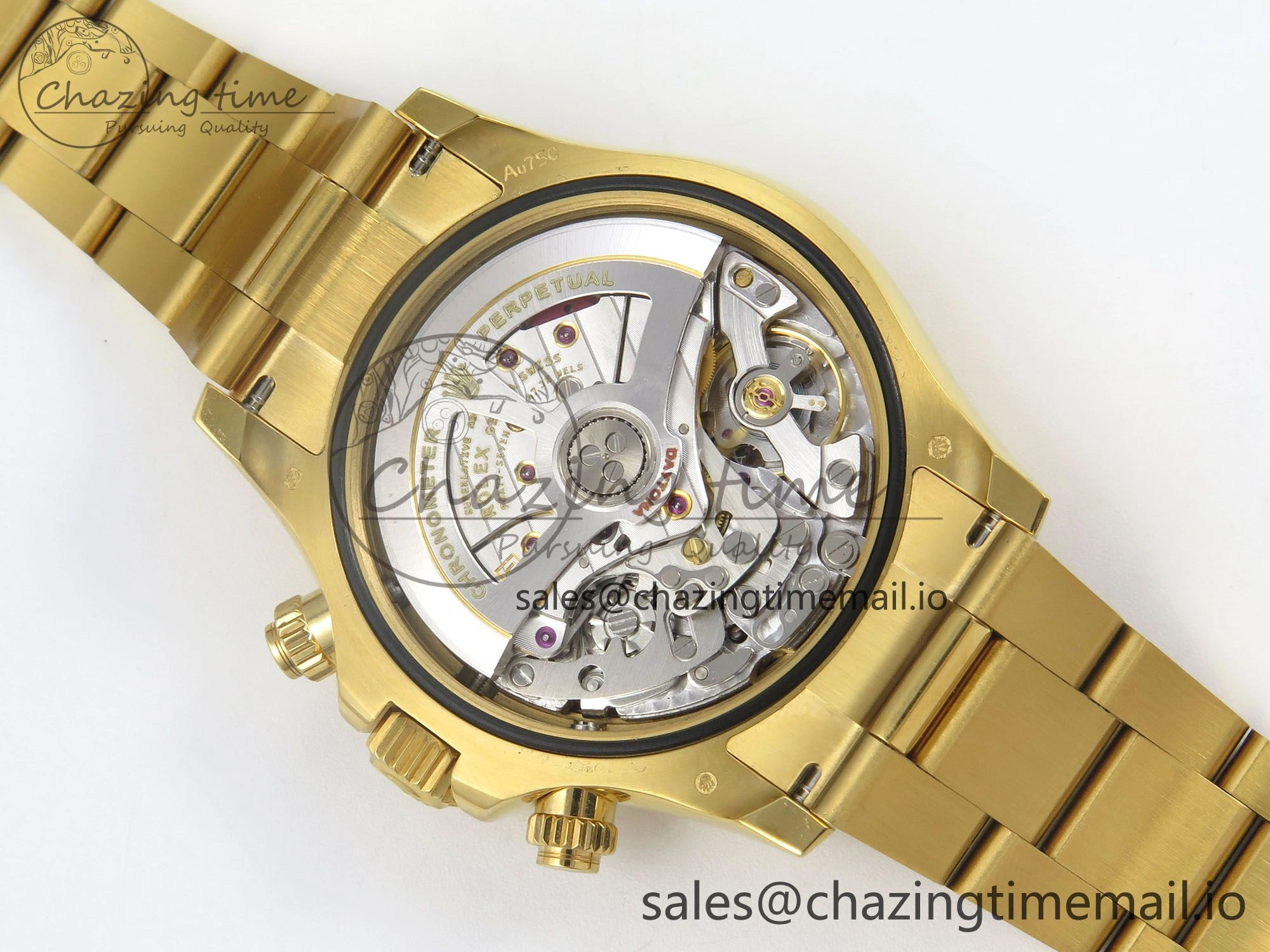 Daytona 126508 SWF 1:1 Best Edition Green Dial Stick Markers On YG Bracelet SH4131（Gain Weight） Colorful 107
