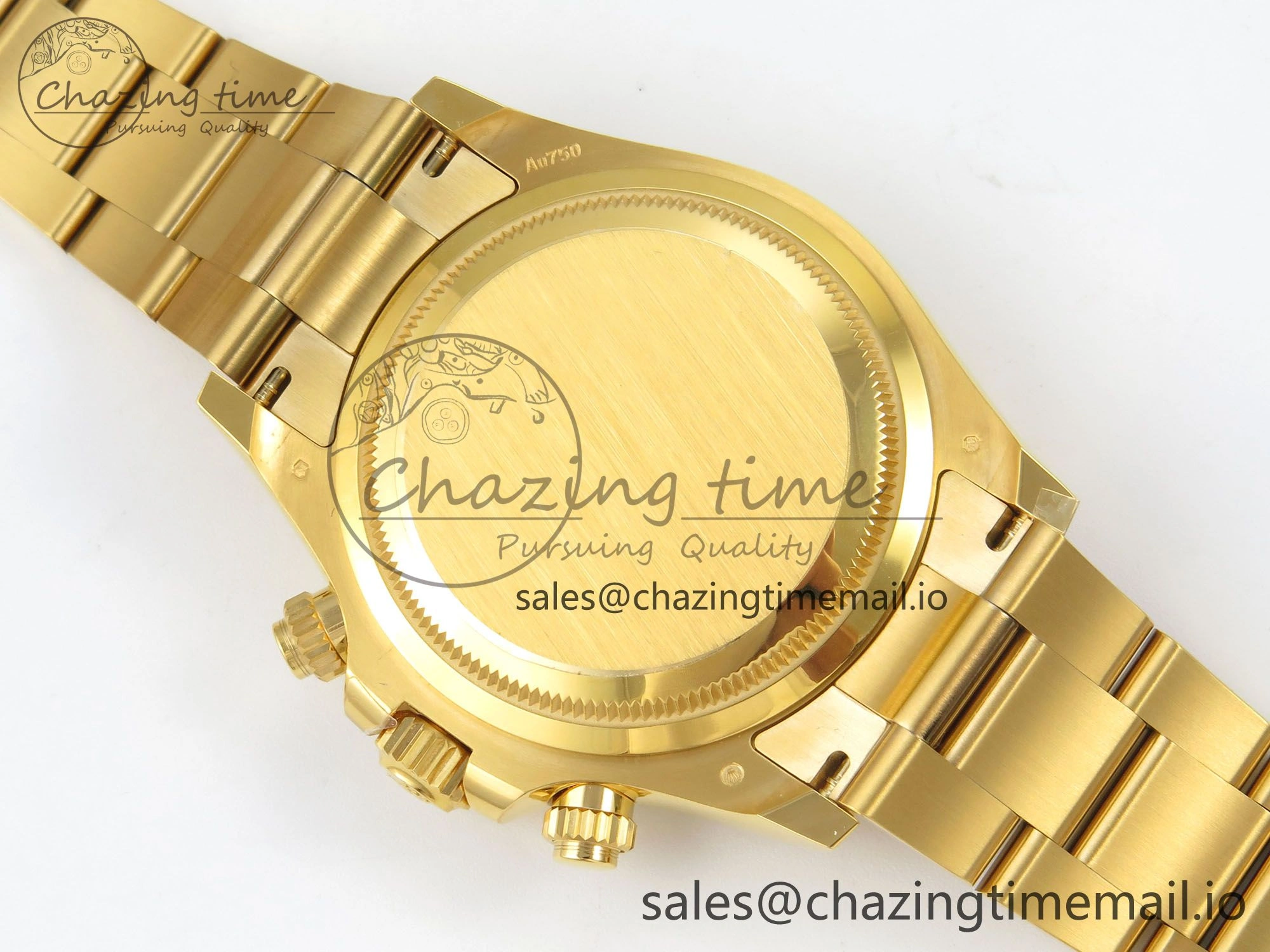 NewStyle Daytona 126508 VSF 1:1 Best Edition YG Dial Black Subdial On Oyster Bracelet DD4131(Gain Weight) 47