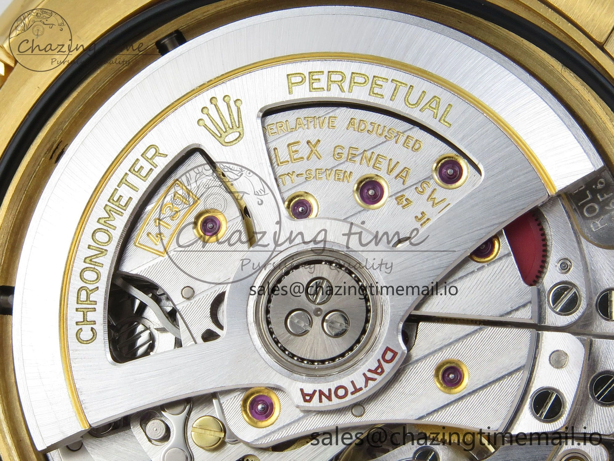 NewStyle Daytona 126508 VSF 1:1 Best Edition YG Dial Black Subdial On Oyster Bracelet DD4131(Gain Weight) 47