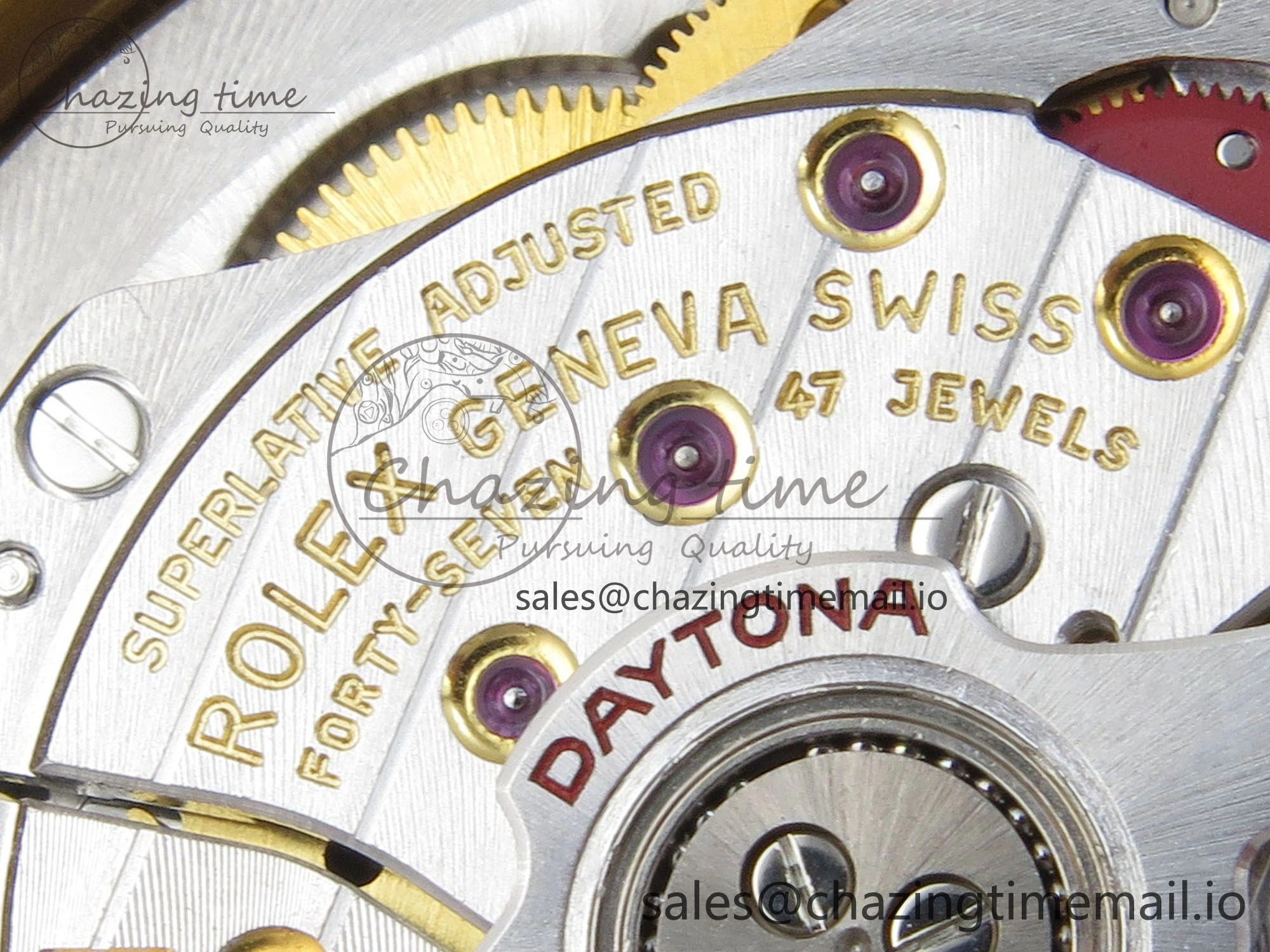 NewStyle Daytona 126508 VSF 1:1 Best Edition YG Dial Black Subdial On Oyster Bracelet DD4131(Gain Weight) 47