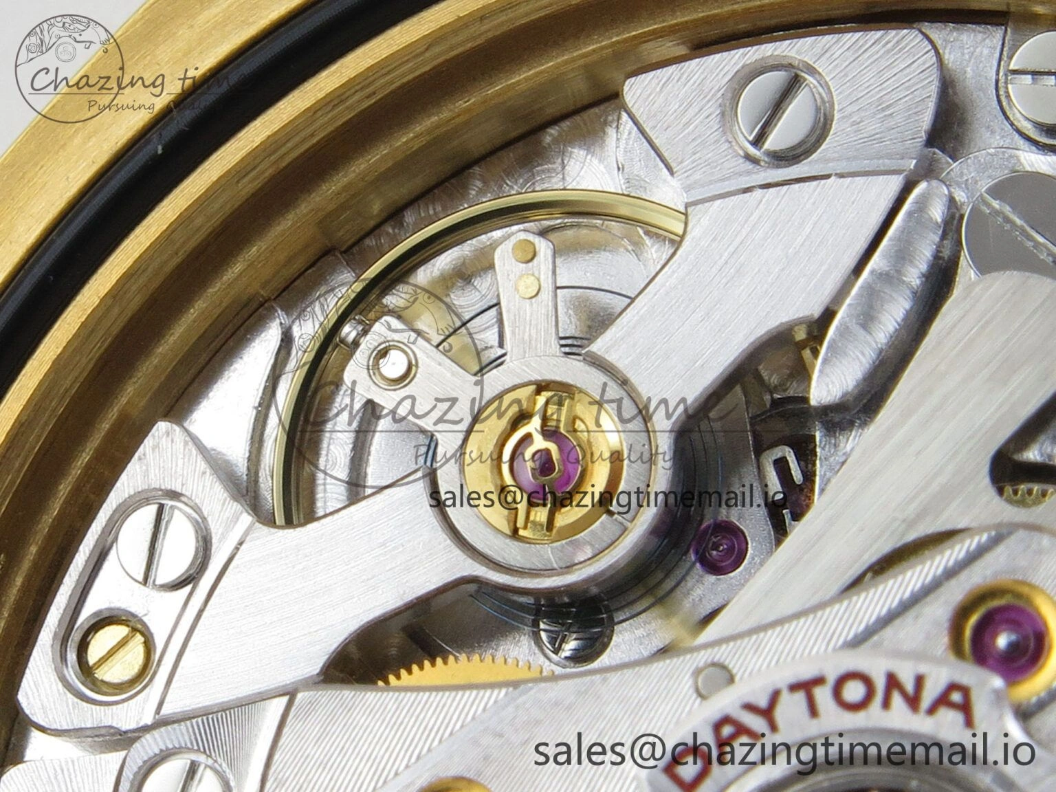 NewStyle Daytona 126508 VSF 1:1 Best Edition YG Dial Black Subdial On Oyster Bracelet DD4131(Gain Weight) 47