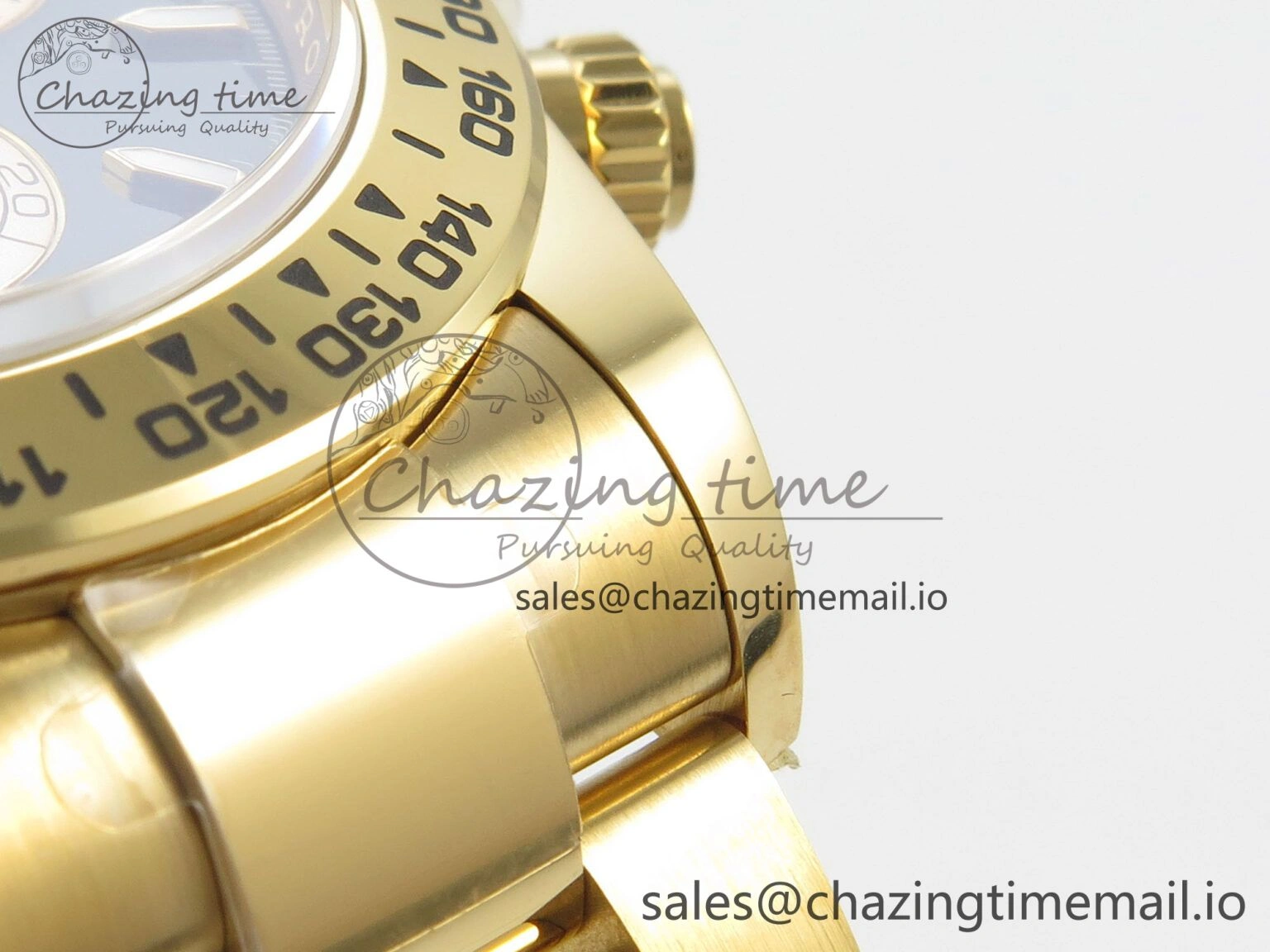 Daytona 126508 YG APSF 1:1 Best Edition Green Dial Stick Markers On 904L YG Bracelet SH Functional 117