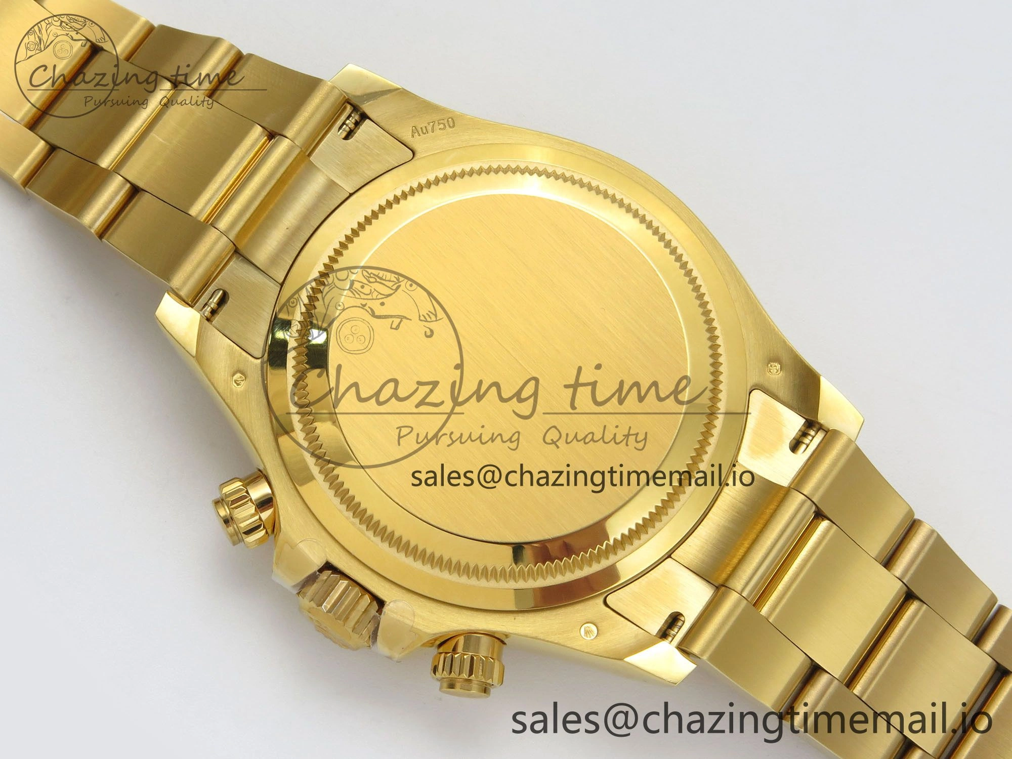 Daytona 126508 YG APSF 1:1 Best Edition Green Dial Stick Markers On 904L YG Bracelet SH Functional 117