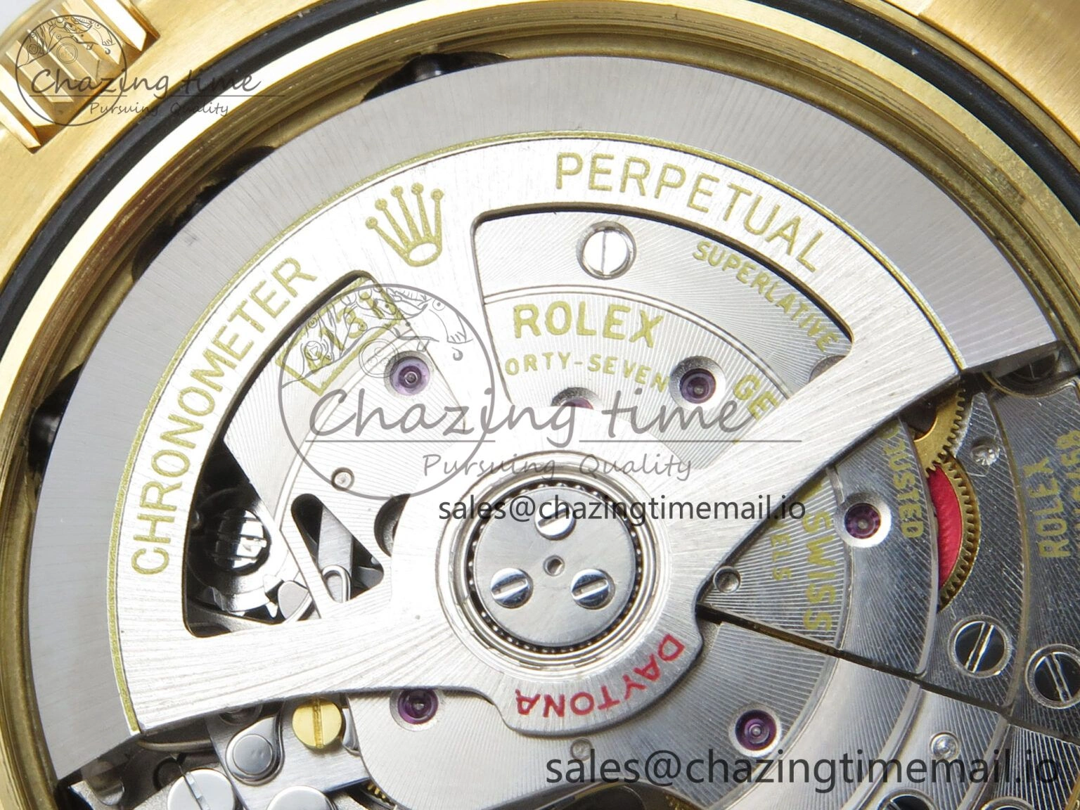 Soft Daytona 126508 YG Clean 1:1 Best Edition Black YG Diamonds Dial on YG Bracelet Super Clone DD 245