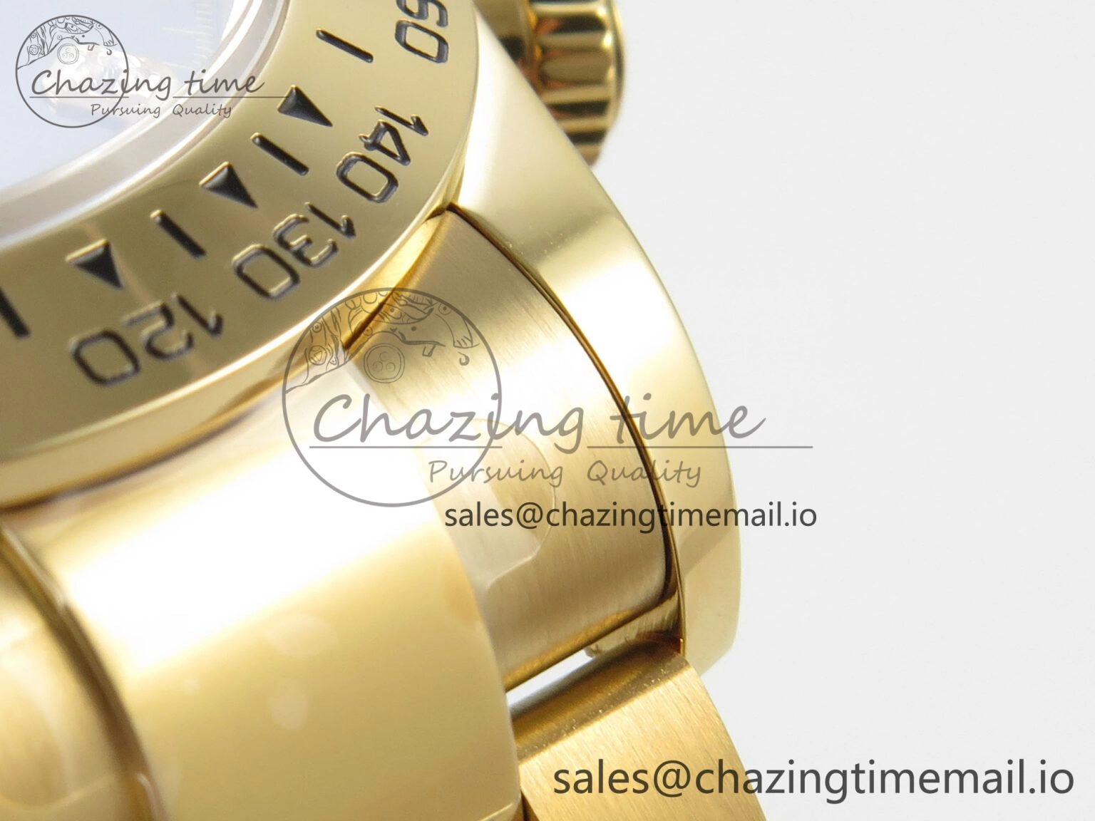 Soft Daytona 126508 YG Clean 1:1 Best Edition Black YG Diamonds Dial on YG Bracelet Super Clone DD 245